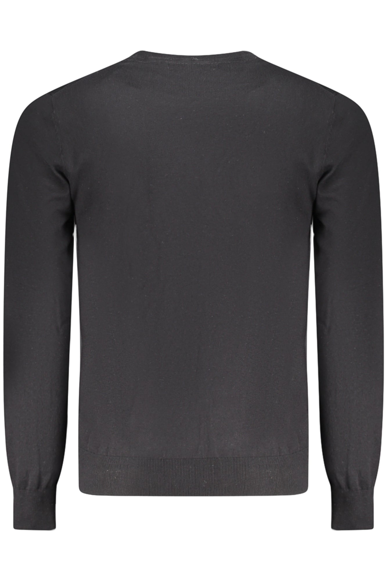 M5RR00Z3KI1_NEJBLK – Herren Pullover Schwarz mit Stickerei und Logo - Rundhalsausschnitt – Größe: S, M, L, XL, 2XL – Farbe: Nero
