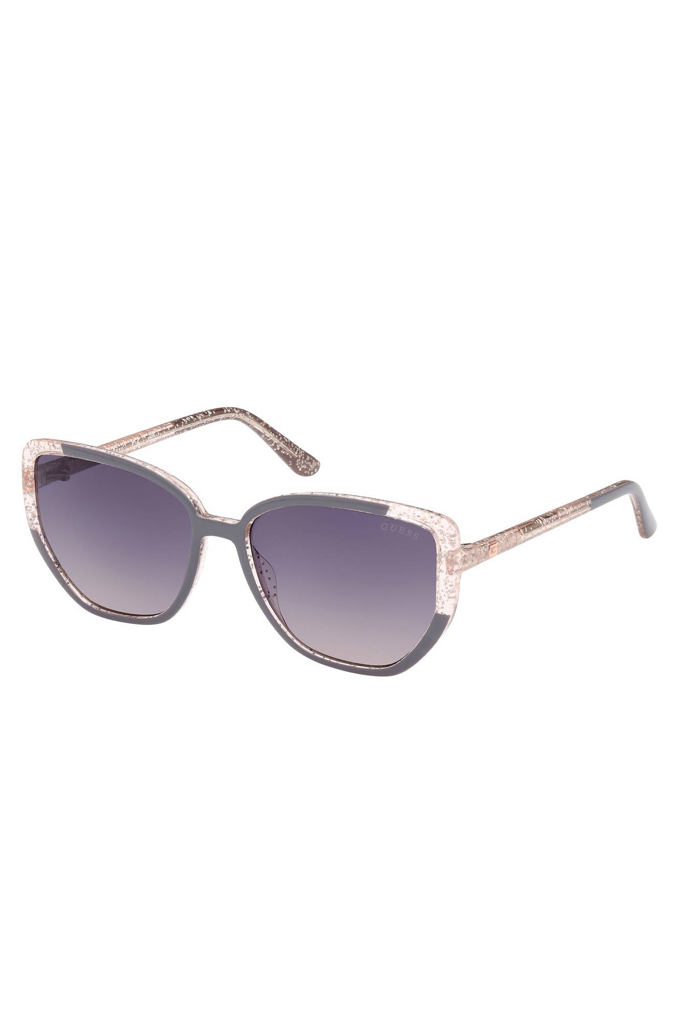 GU7882S_GRIGIO_20B – Stylische Damensonnenbrille in Grau mit quadratischen Gläsern – Größe: UNI – Farbe: Grigio
