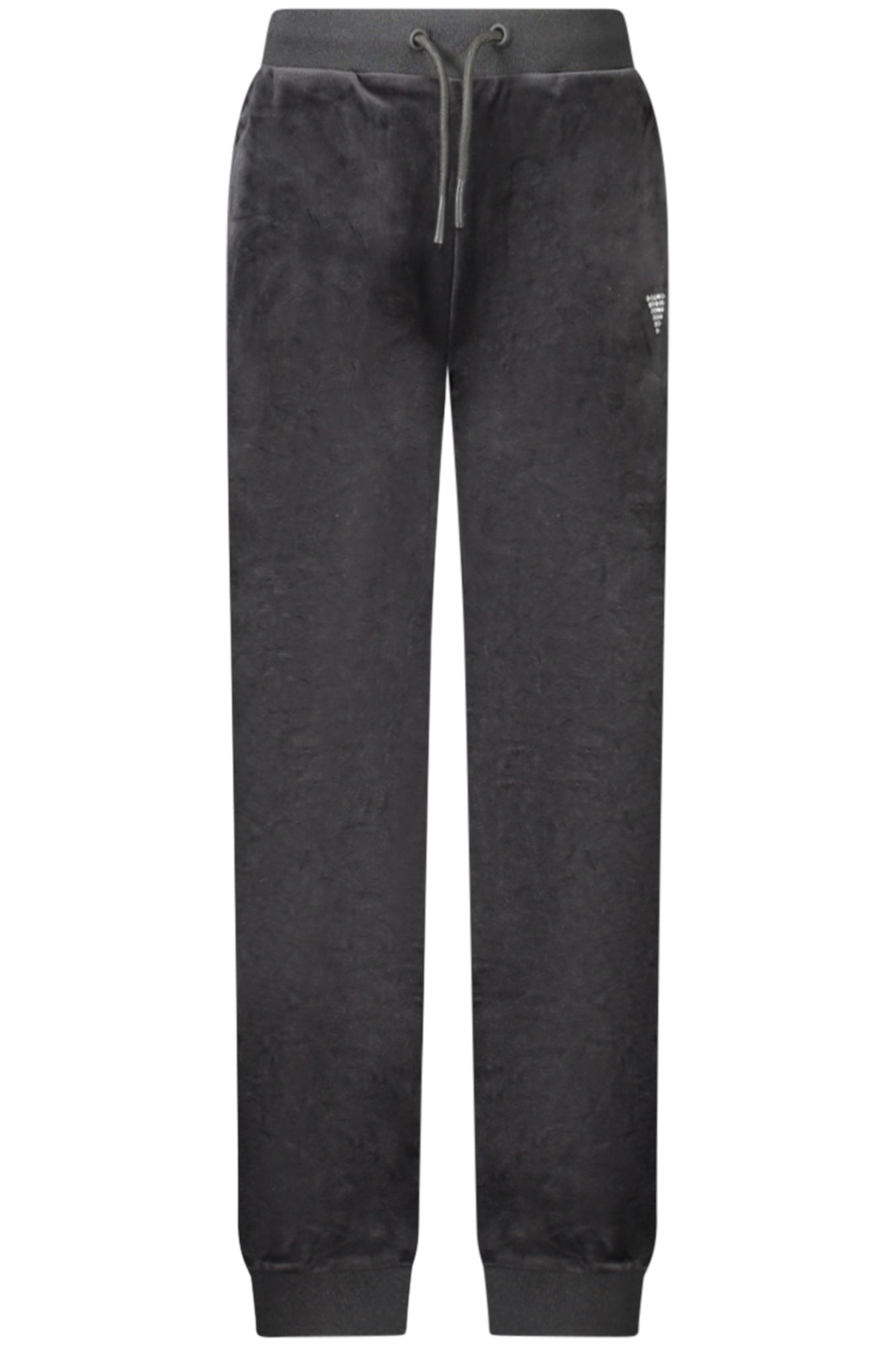 J4YQ20KBX12_NEJBLK – Schwarze Mädchen-Sporthose mit Strass & Kordelzug - Elastischer Komfort – Größe: 10A, 12A, 14A, 8A – Farbe: Nero