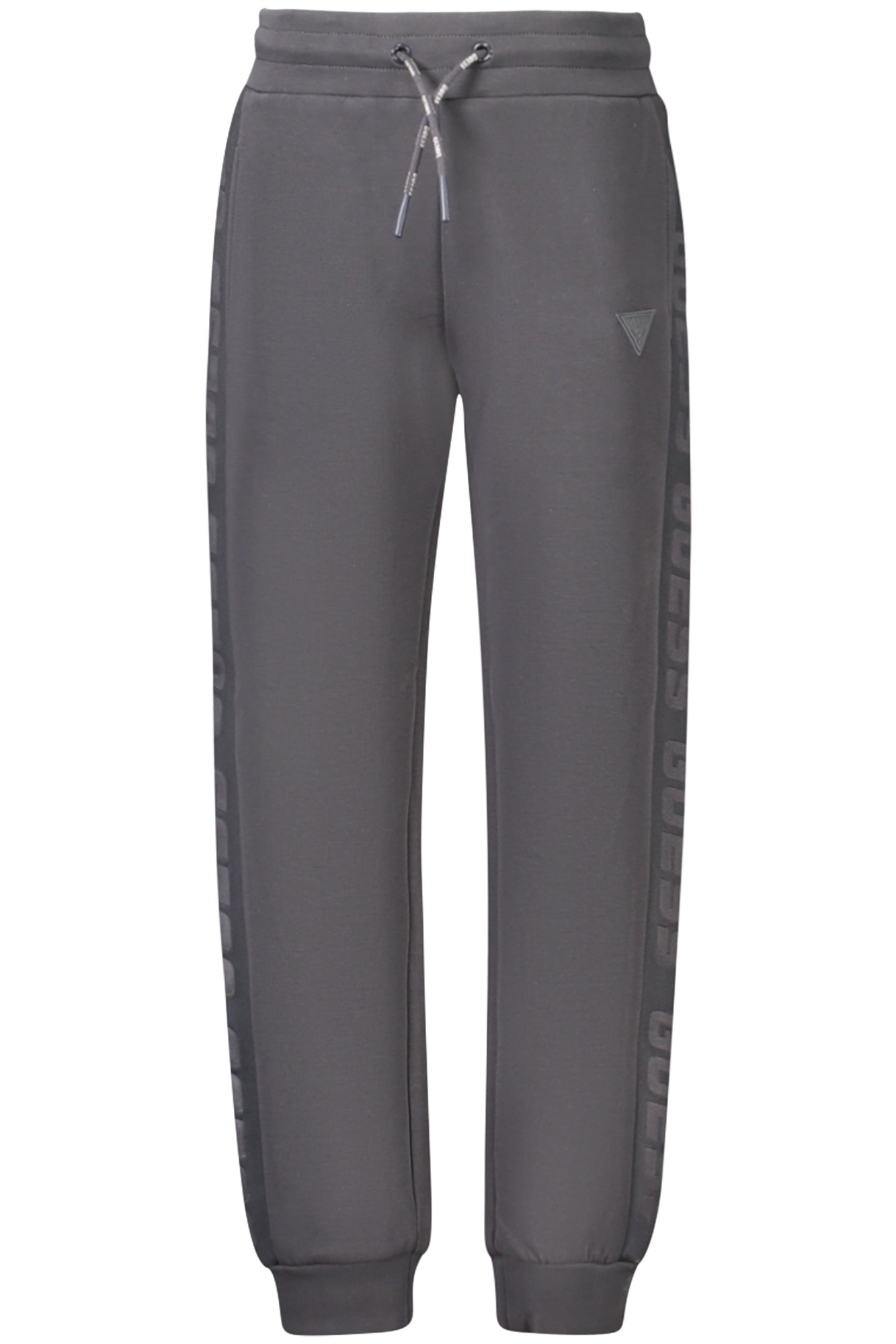 J2YQ24FL03S_NEG7FQ – Schwarze Mädchen-Sporthose mit Kordelzug aus Bio-Baumwolle – Größe: 8A, 10A, 12A – Farbe: Nero