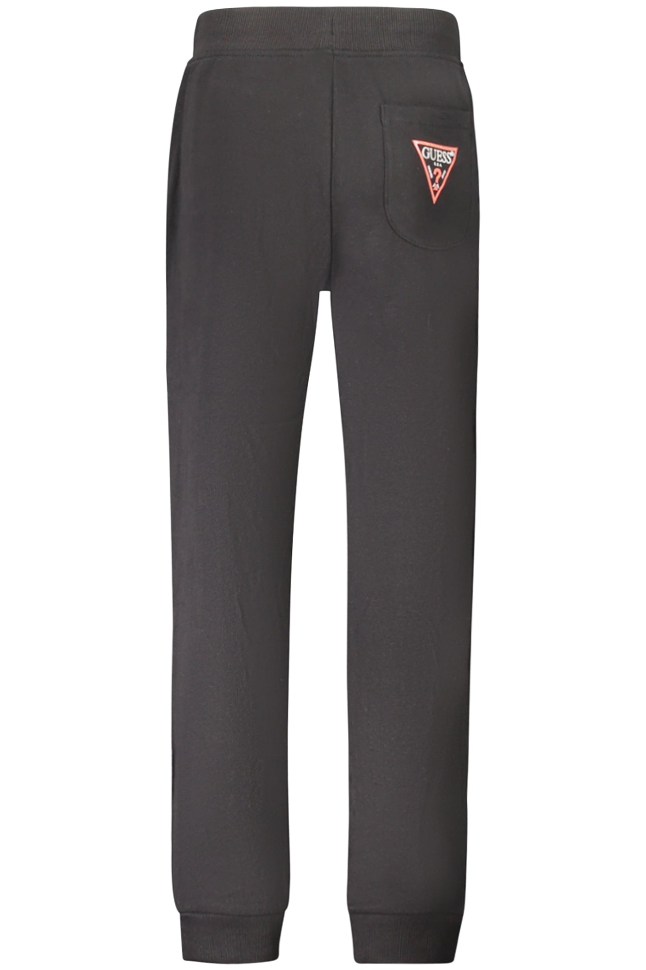 L93Q24KAUG0_NEJBLK – Kinder Sporthose Schwarz aus Bio-Baumwolle mit Kordelzug & Logo-Aufdruck – Größe: 10A, 8A, 14A, 16A – Farbe: Nero