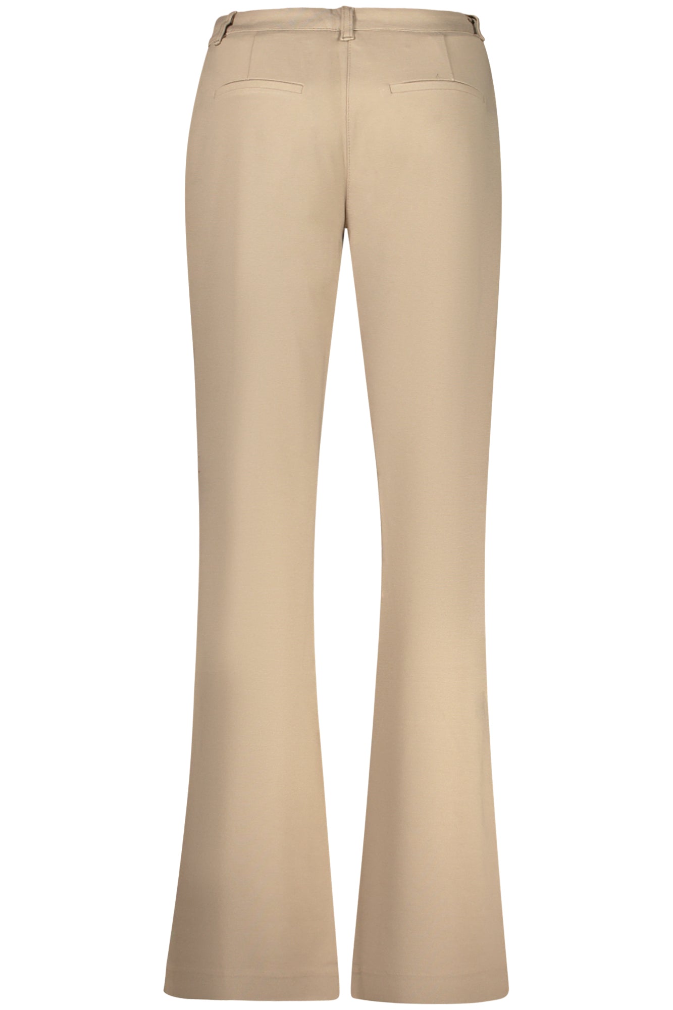 W5RB30KCMU2_BEG1K8 – Bequeme Damenhose Beige mit 4 Taschen und Logo-Detail – Größe: XS, S, M, L – Farbe: Beige