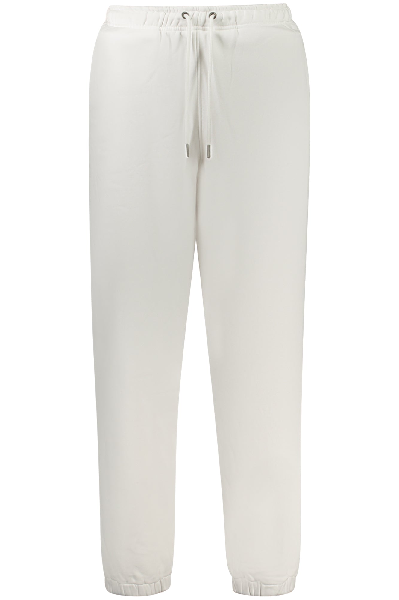W4YB33KC811_BIG011 – Weiße Damen-Sporthose mit Kordelzug und Logo-Applikation – Größe: XS, S, M, L – Farbe: Bianco