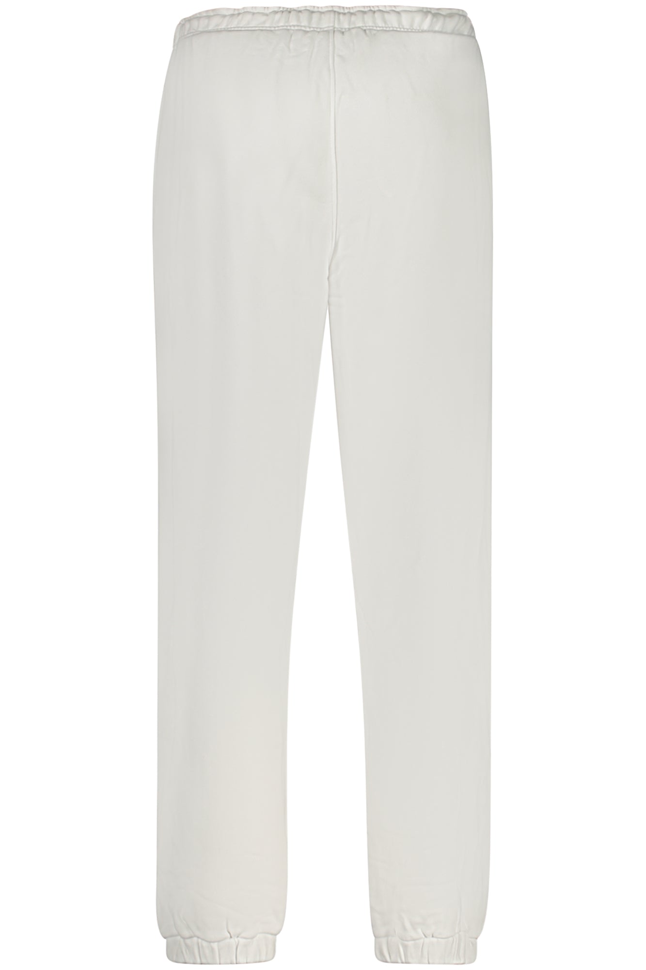 W4YB33KC811_BIG011 – Weiße Damen-Sporthose mit Kordelzug und Logo-Applikation – Größe: XS, S, M, L – Farbe: Bianco