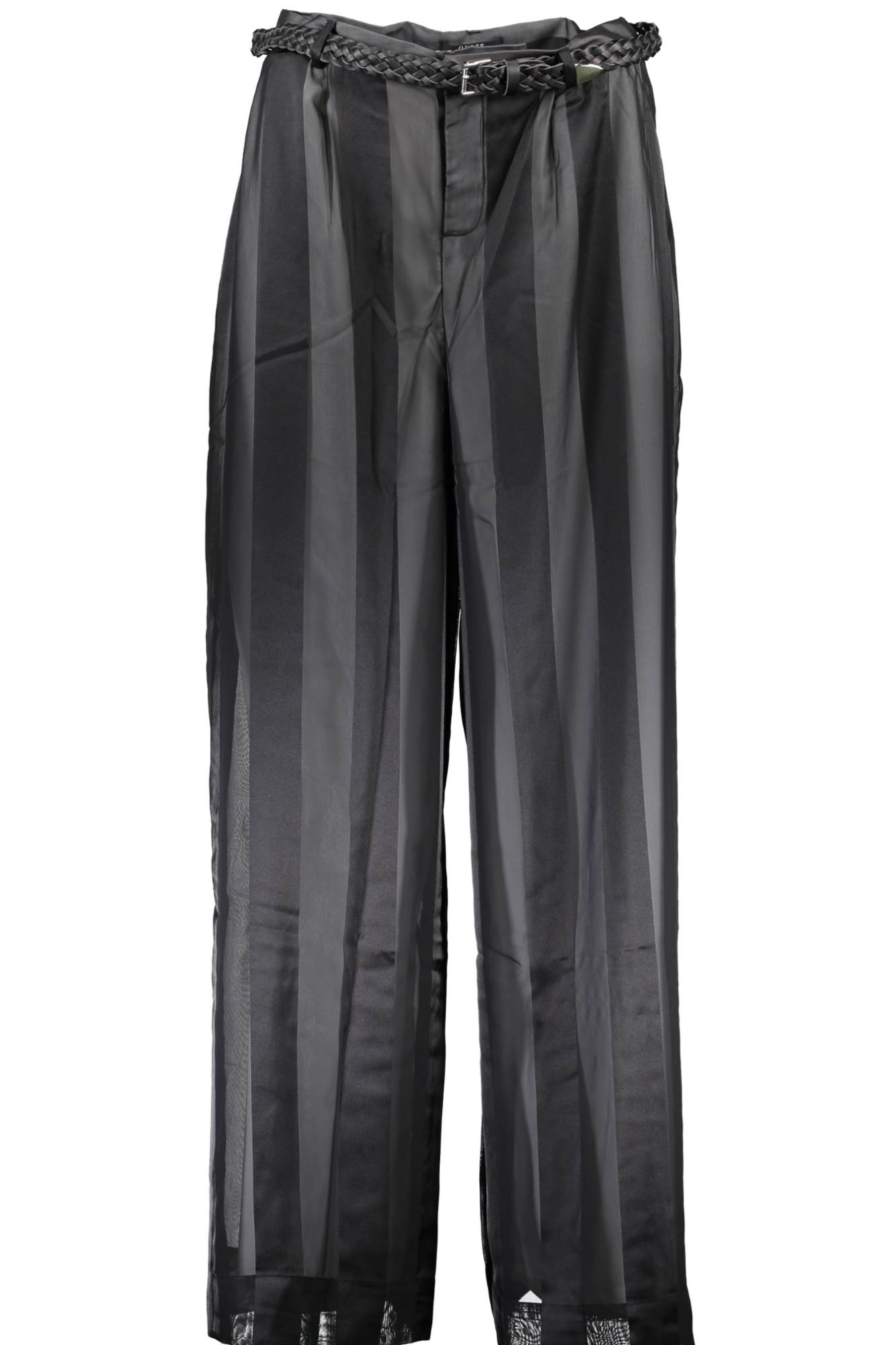 W92B56WBJX0_NERO_JBLK – Elegante Damenhose Schwarz mit Gürtel & Taschen - Zeitloser Stil – Größe: Standard
