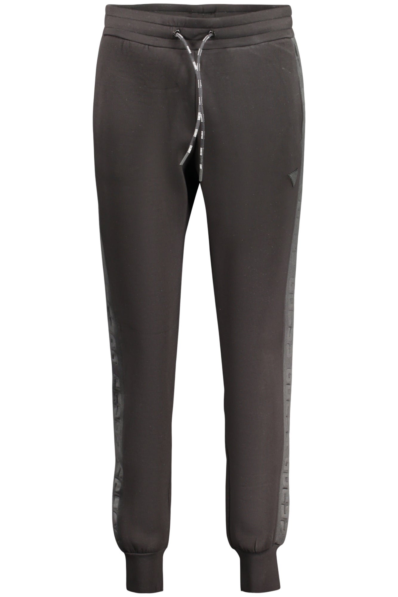 V2YB18K7UW2_NEJBLK – Damen Sporthose Schwarz: Elastisch, Kordelzug, Taschen & Druckdesign – Größe: XS, M – Farbe: Nero