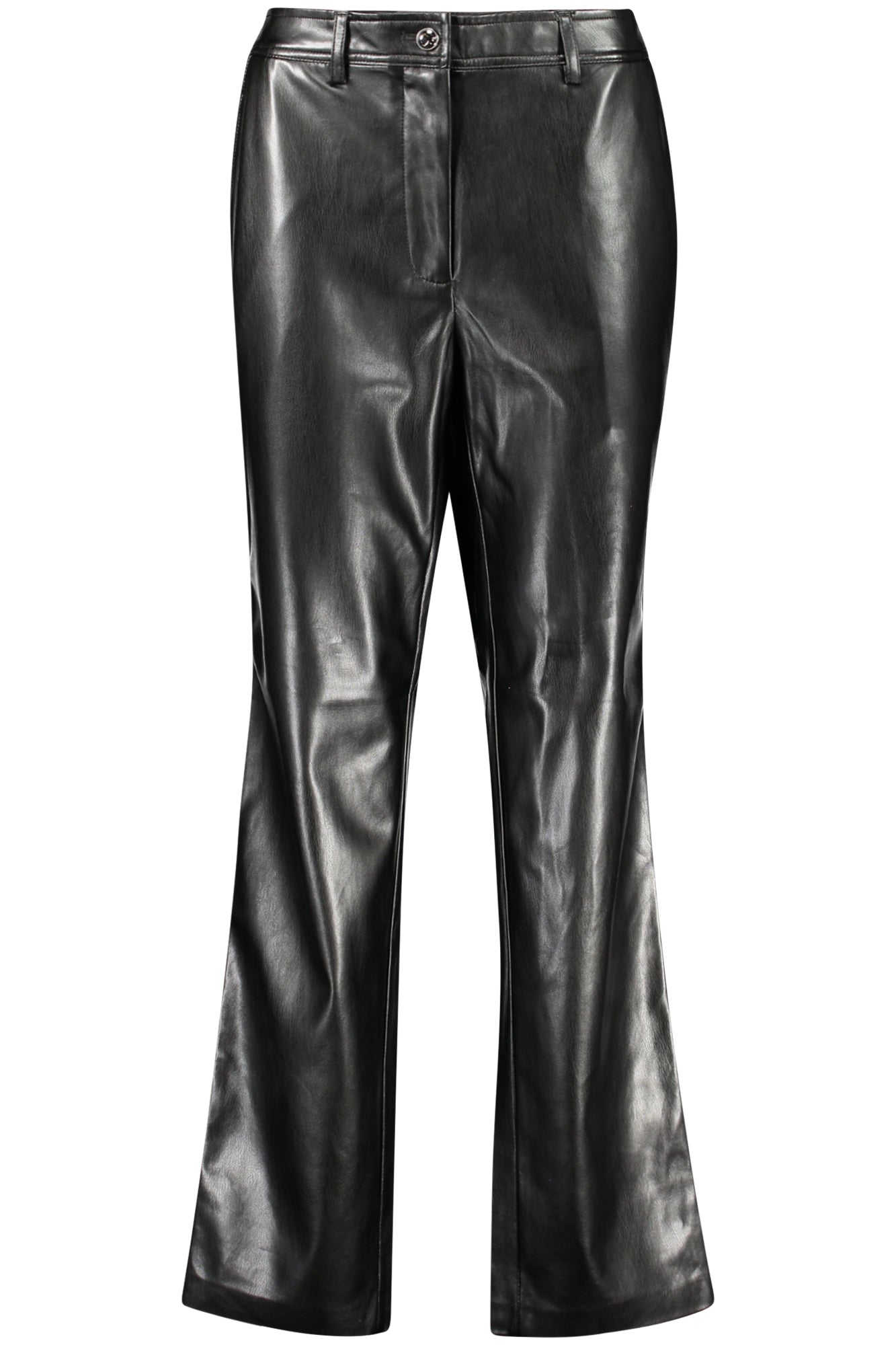 W4YB18WF8Q0_NEJBLK – Stylische Damenhose Schwarz mit Logo, 4 Taschen & Reißverschluss – Größe: XS, S, M, L – Farbe: Nero