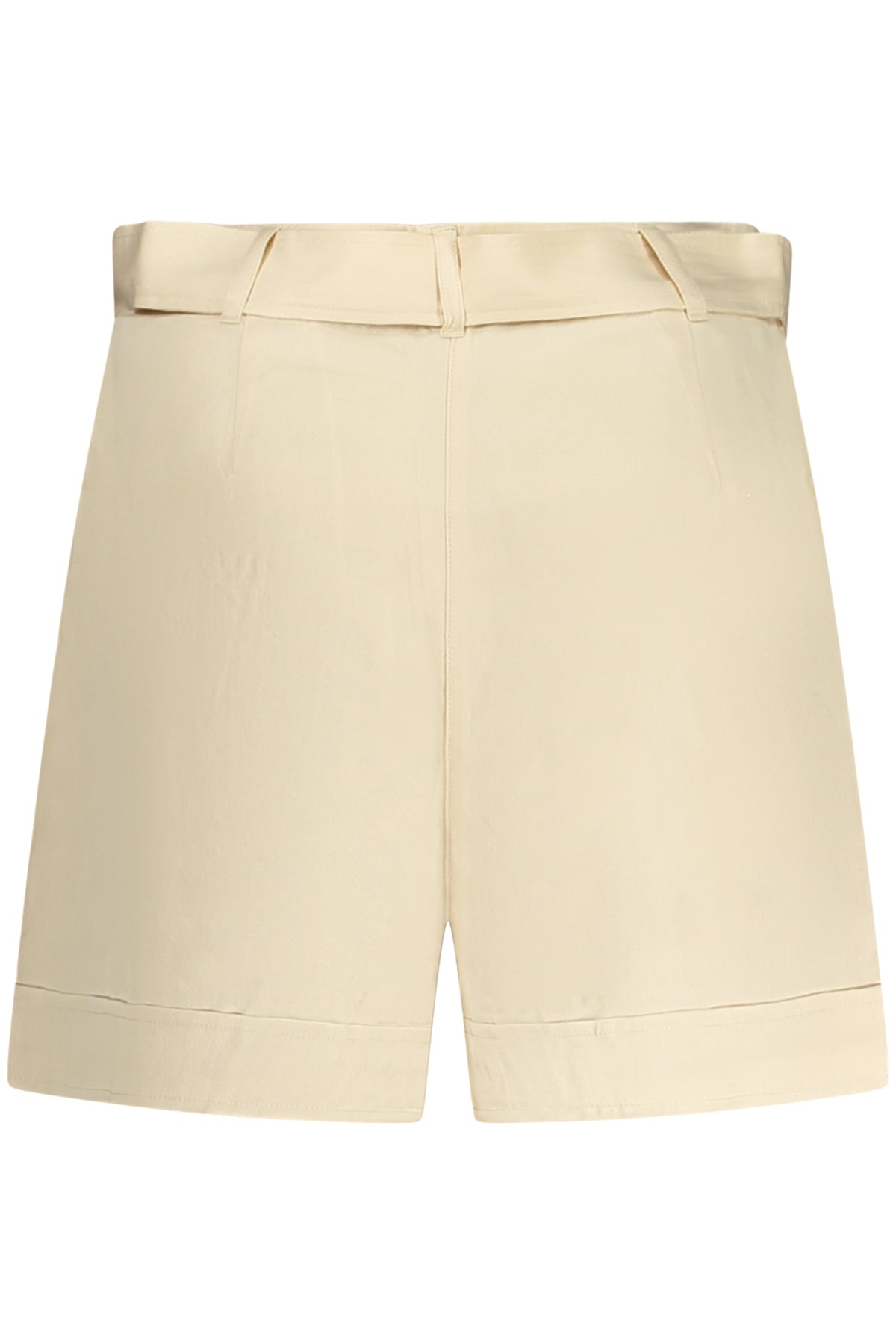 W5GD1RWG4C2_BEA60P – Beige Damen Shorts mit Gürtel und Taschen – Stilvoll und Vielseitig – Größe: XS, S, M, L – Farbe: Beige