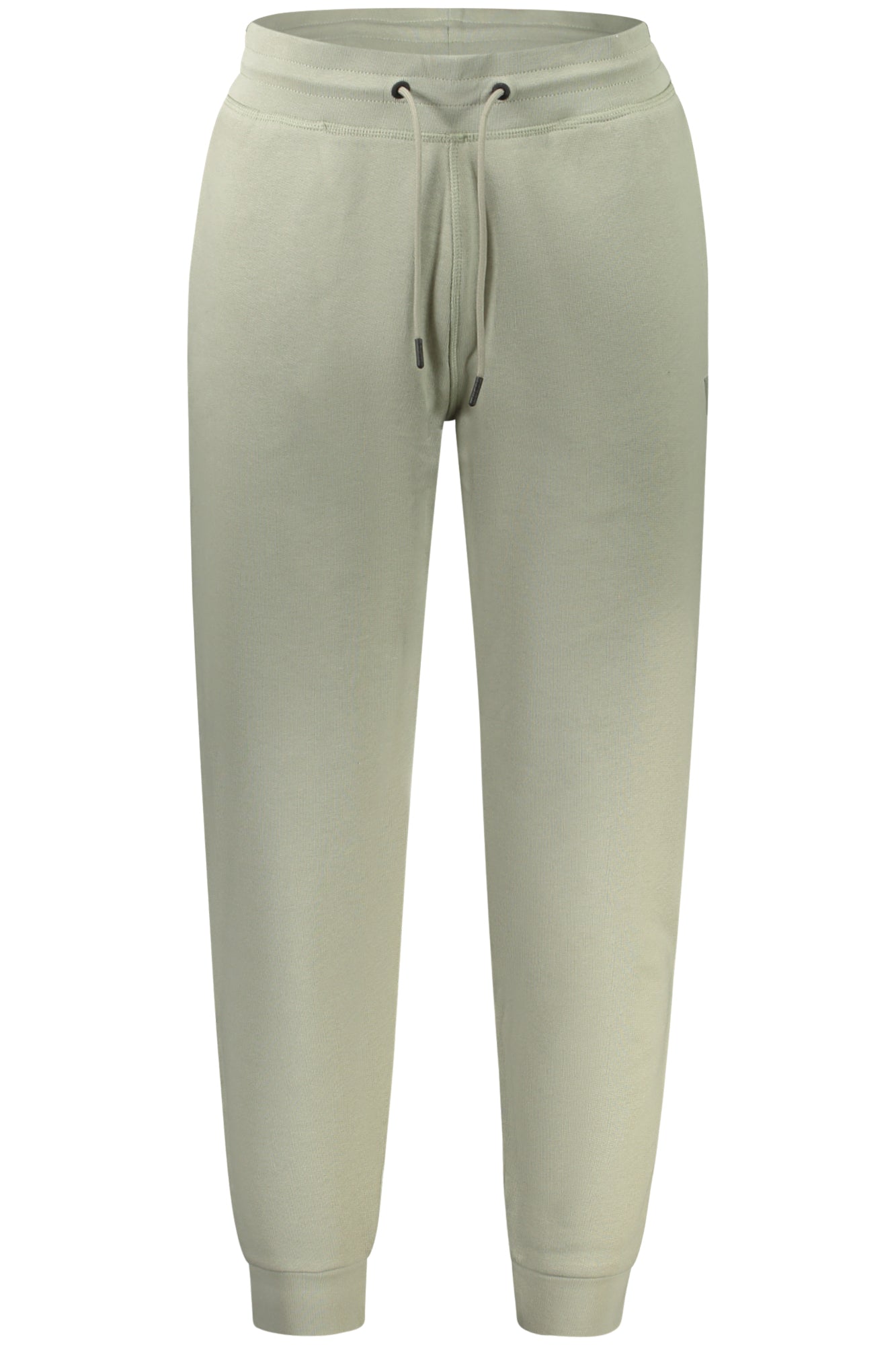 Z2YB22K9V31_VEG855 – Grüne Herren Sporthose: Bio-Baumwolle, elastisch, gefüttert – Größe: XS, S, M, L – Farbe: Verde