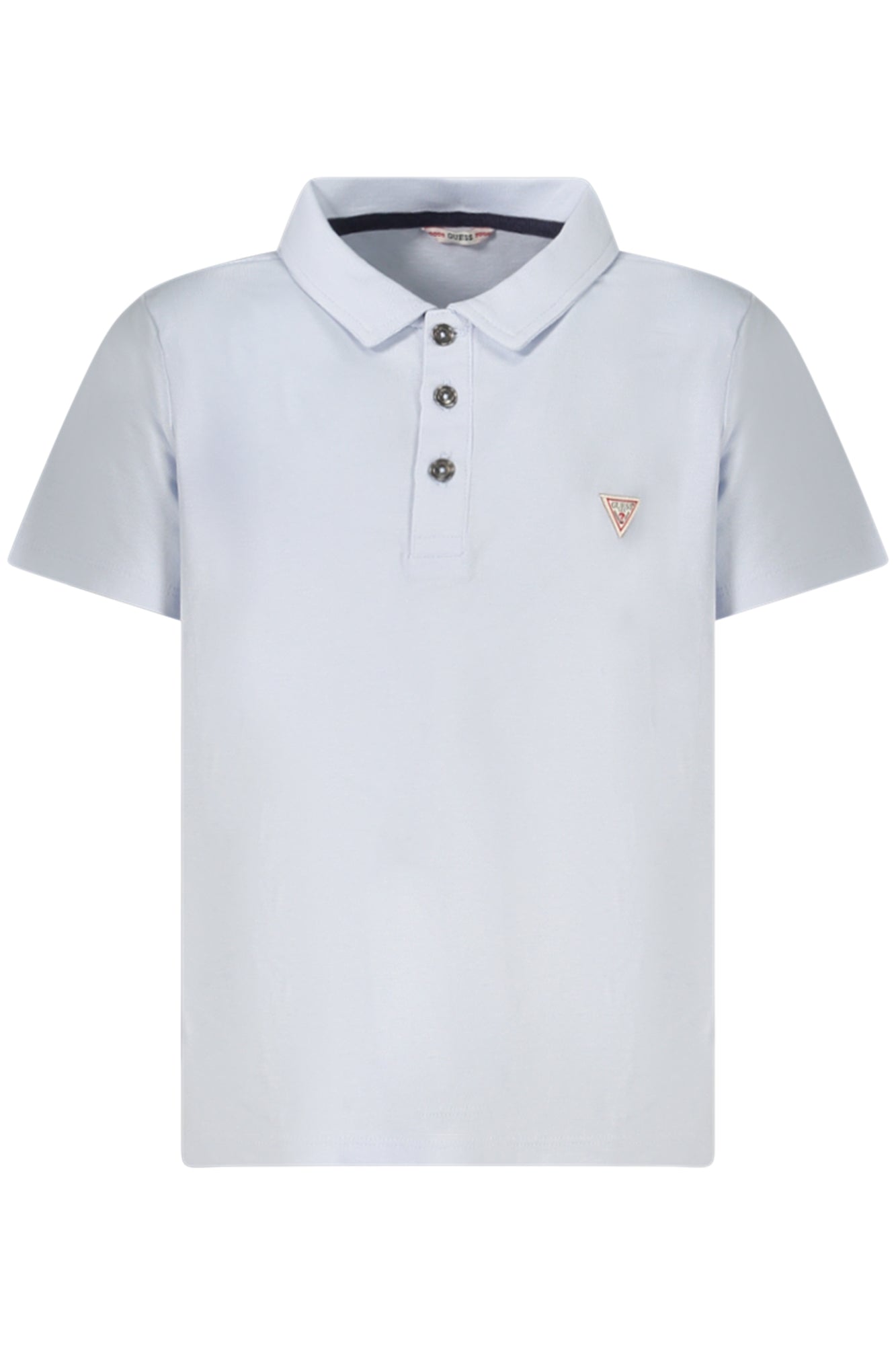 L2GP02KAPY0_AZA730 – Bio-Baumwolle Kinder Polo Blau mit Applikation und Logo – Größe: 12A, 10A, 14A, 8A – Farbe: Azzurro