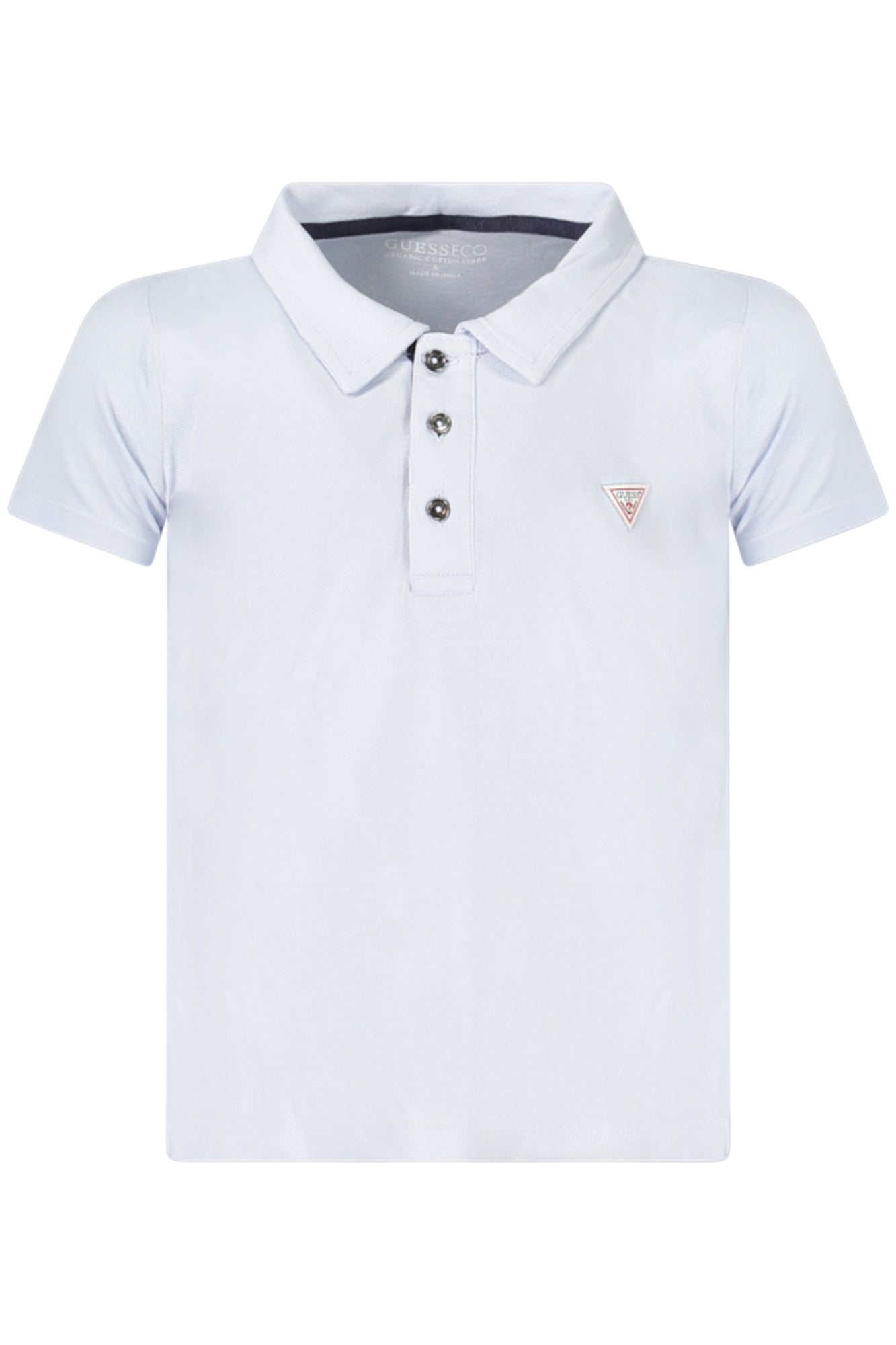 N2GP03KAPY0_AZA730 – Stilvolles Kinder-Poloshirt Blau aus Bio-Baumwolle mit Logo – Größe: 3A, 4A, 7A, 6A – Farbe: Azzurro