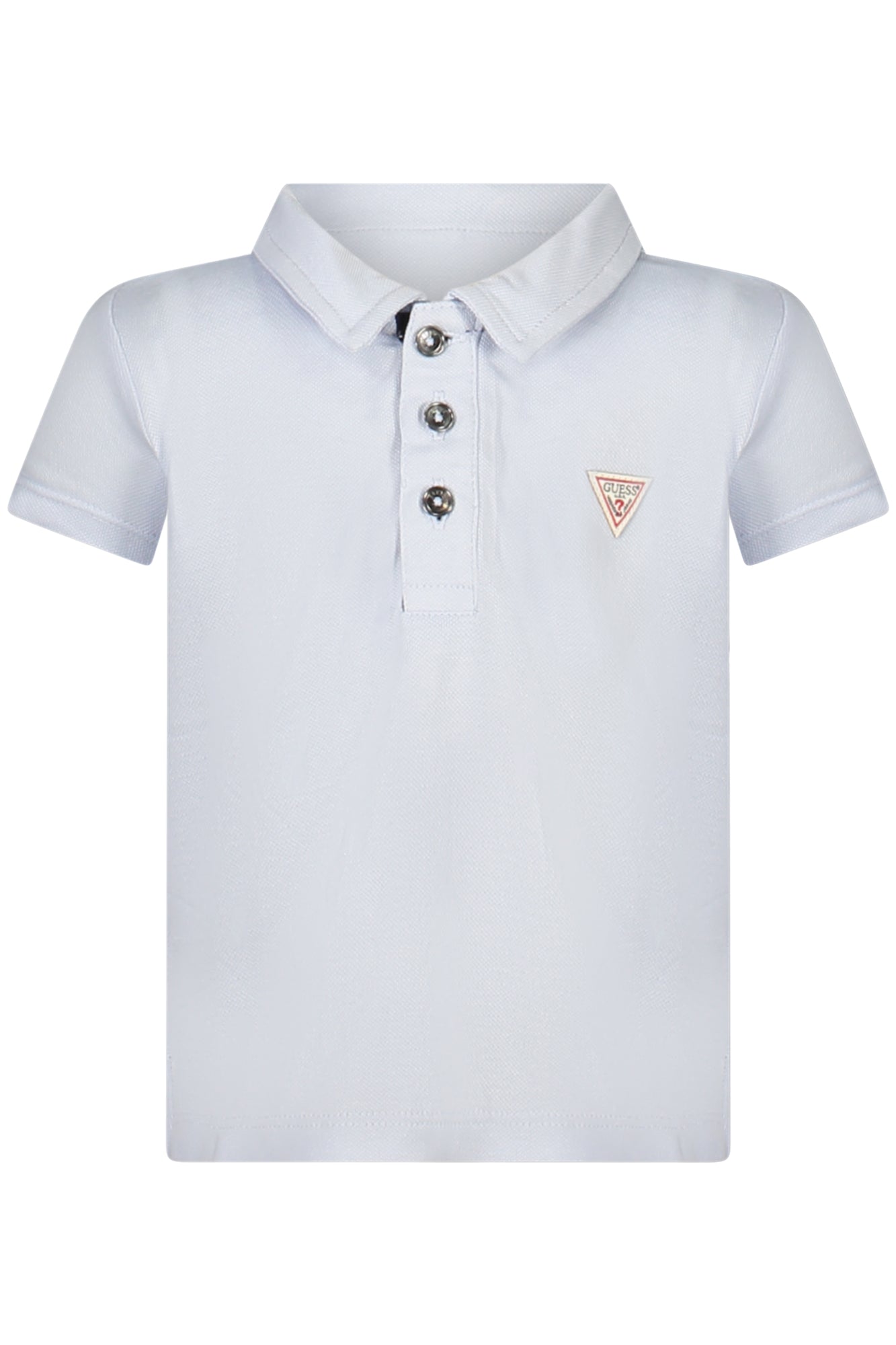 XN2GP03KAPY0_AZA730 – Jungen Kurzarm-Polo Blau aus Bio-Baumwolle mit Logo & Applikation – Größe: 18M, 3-6M, 12M – Farbe: Azzurro