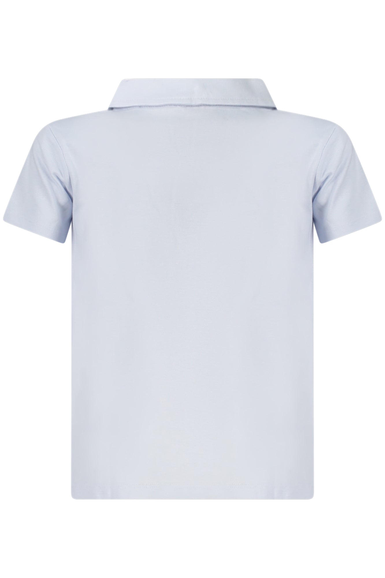 L2GP02KAPY0_AZA730 – Bio-Baumwolle Kinder Polo Blau mit Applikation und Logo – Größe: 12A, 10A, 14A, 8A – Farbe: Azzurro