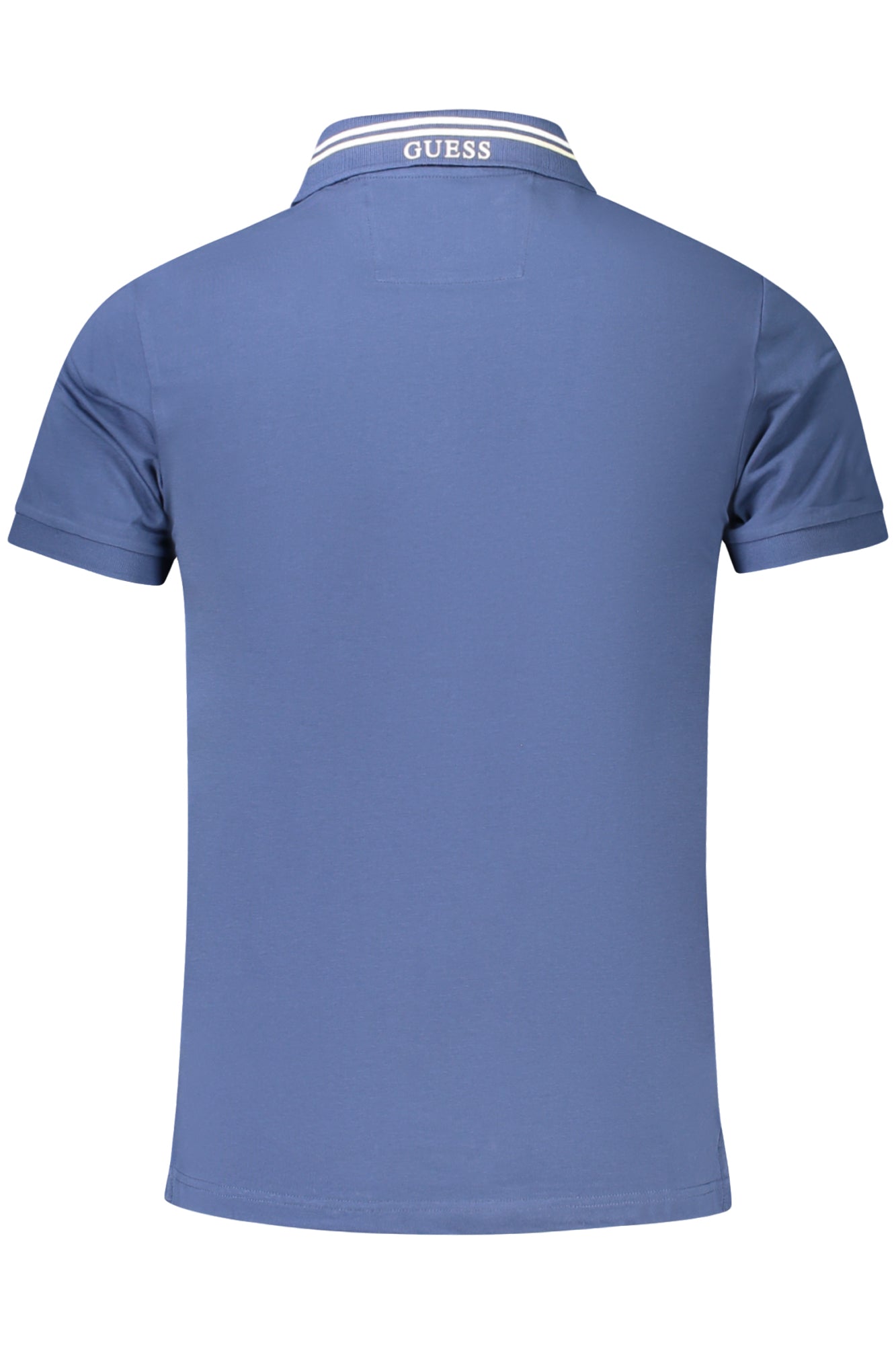 M5YP66J1314_BLG7EG – Herren Kurzarm-Poloshirt Blau, Extra Slim Fit mit Kontrastdetails – Größe: S, M, L, XL, 2XL – Farbe: Blu