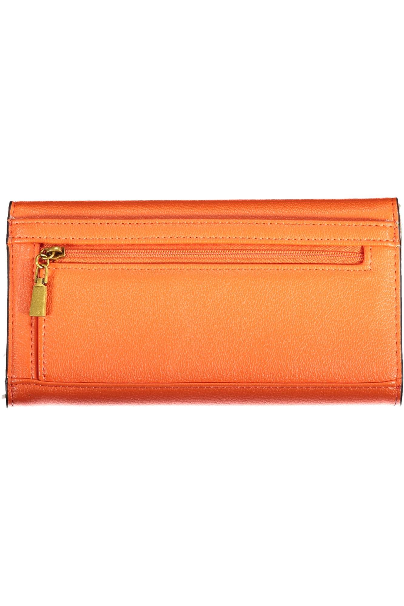 VB854865_ARANCIO_FLAME – Eleganter Damen-Geldbeutel Orange: Vielseitig mit Fächern & Details – Größe: UNI – Farbe: Arancione