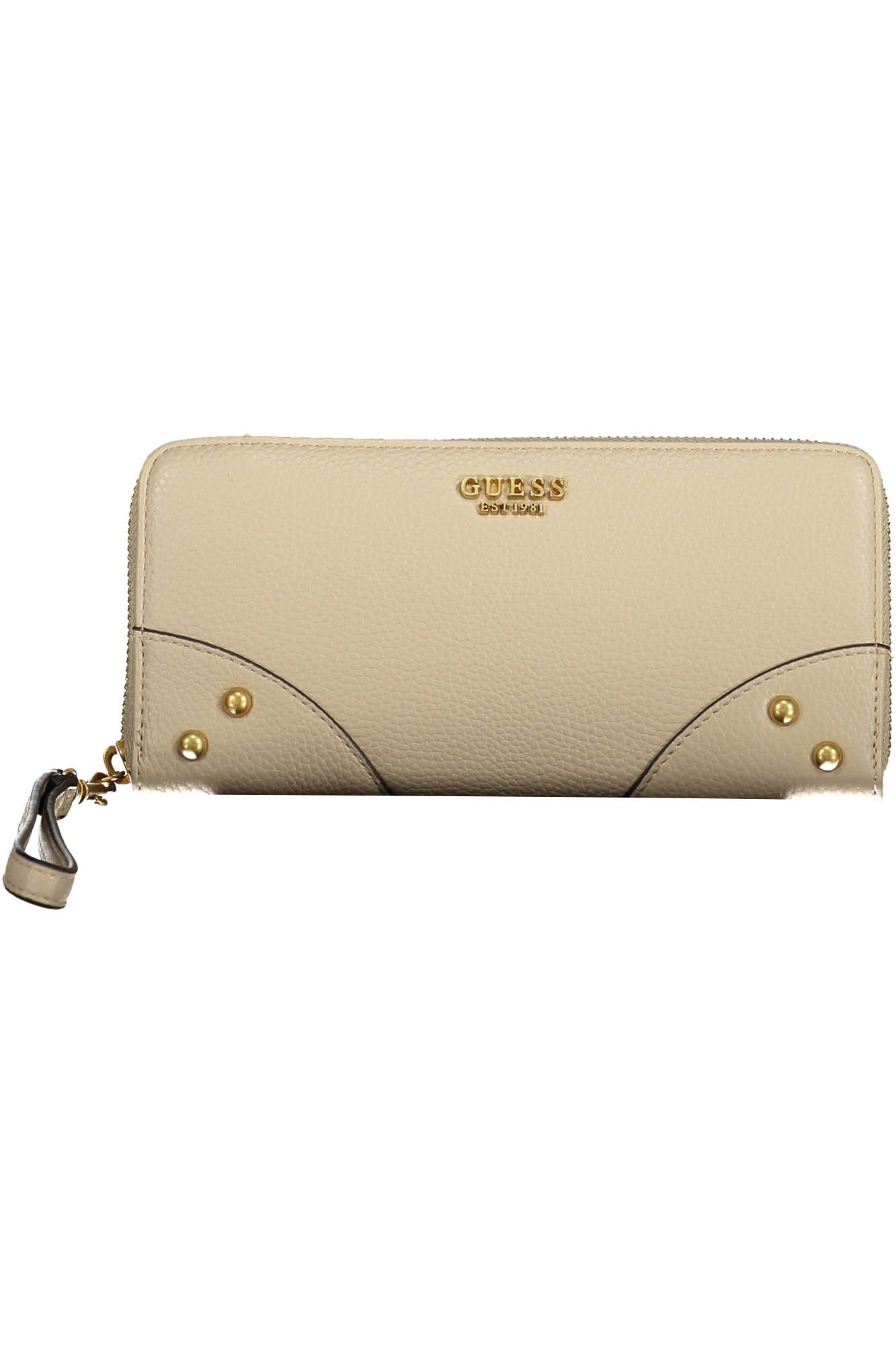 BA874446_BEIGE_KHAKI – Eleganter Damen Geldbeutel Beige mit Fächern und Reißverschluss – Größe: UNI – Farbe: Beige