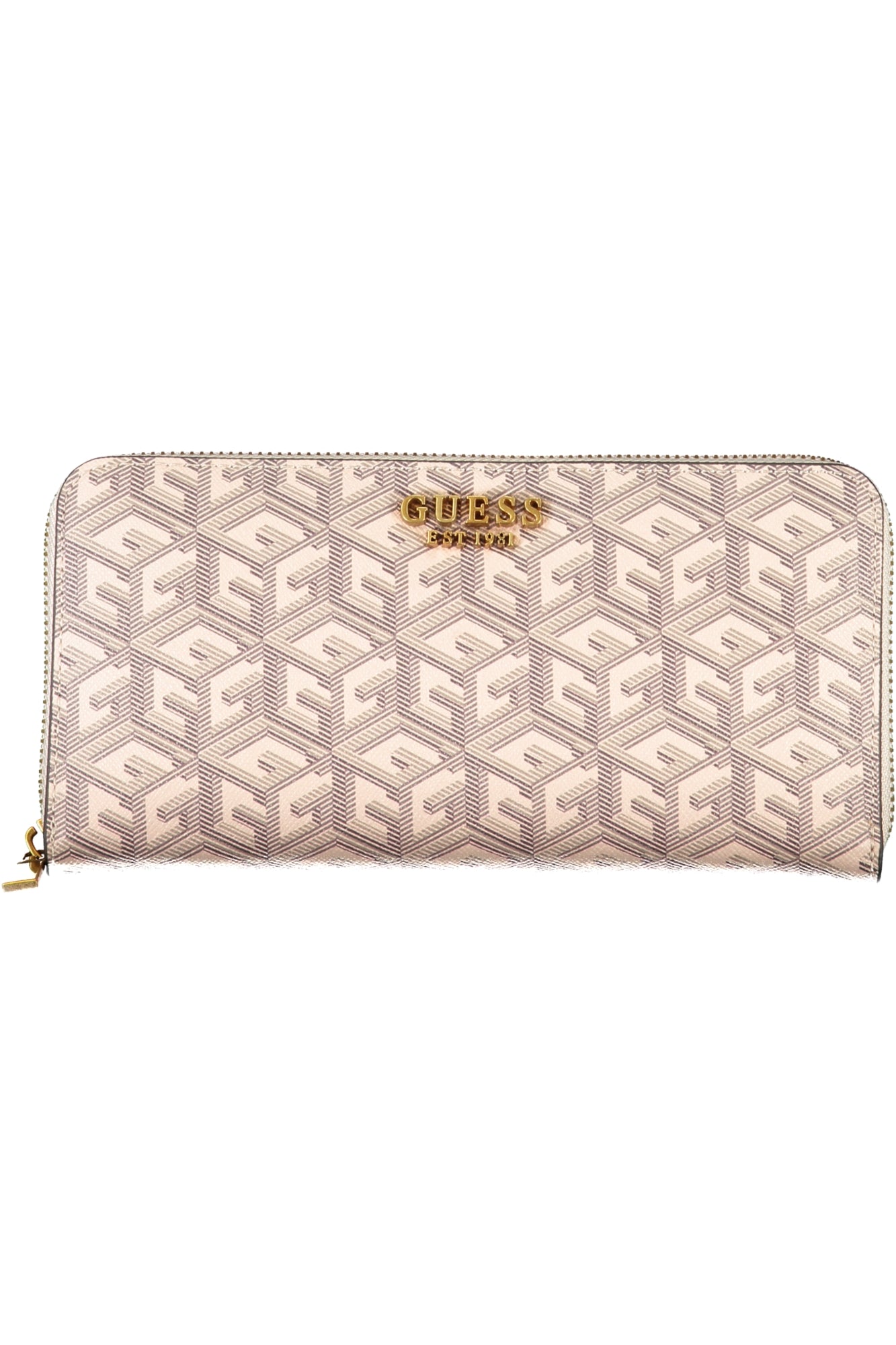 GC850046_BEESPRESSO – Beige Damen-Geldbörse mit Reißverschluss und abnehmbarem Zipper – Größe: UNI – Farbe: Beige