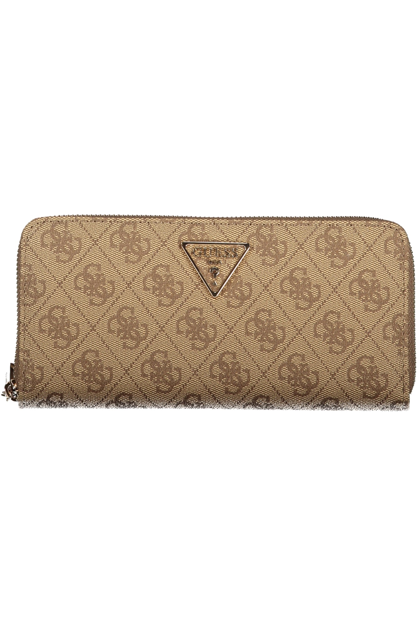 SG7459146_BELATTEL – Elegante Damen Geldbörse mit Reißverschluss und abnehmbarem Riemen – Größe: UNI – Farbe: Beige