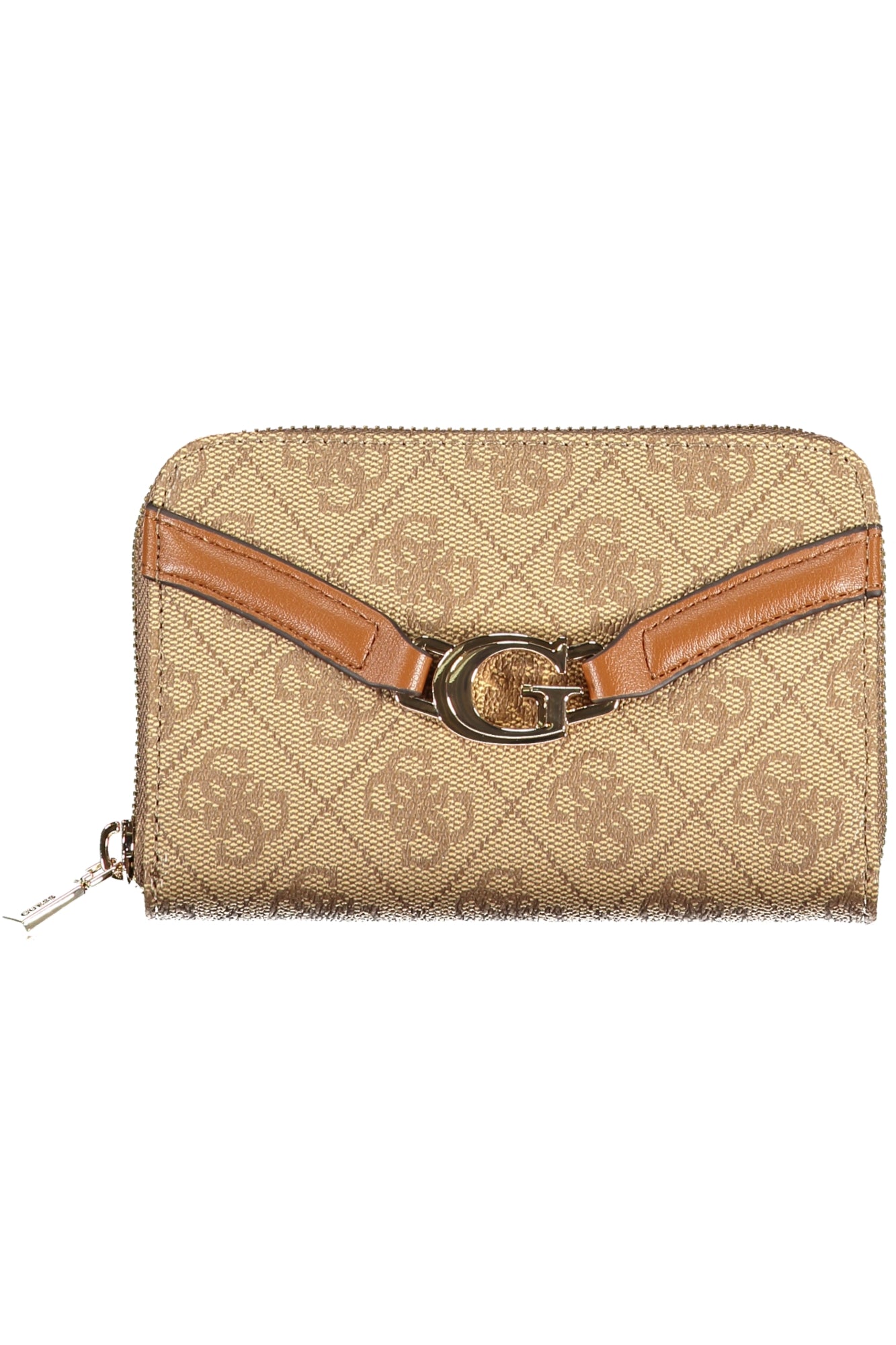 SG7993140_BELATTEL – Stilvolle Damen-Geldbörse in Beige mit Kontrast und Reißverschluss – Größe: UNI – Farbe: Beige