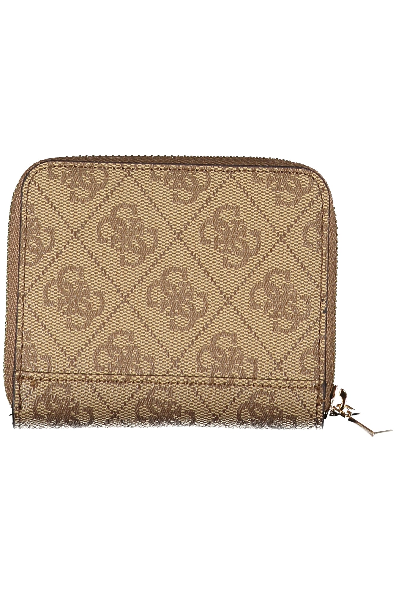 SG850037_BELATTEL – Beige Damen Geldbörse mit Reißverschluss und kontrastierenden Details – Größe: UNI – Farbe: Beige