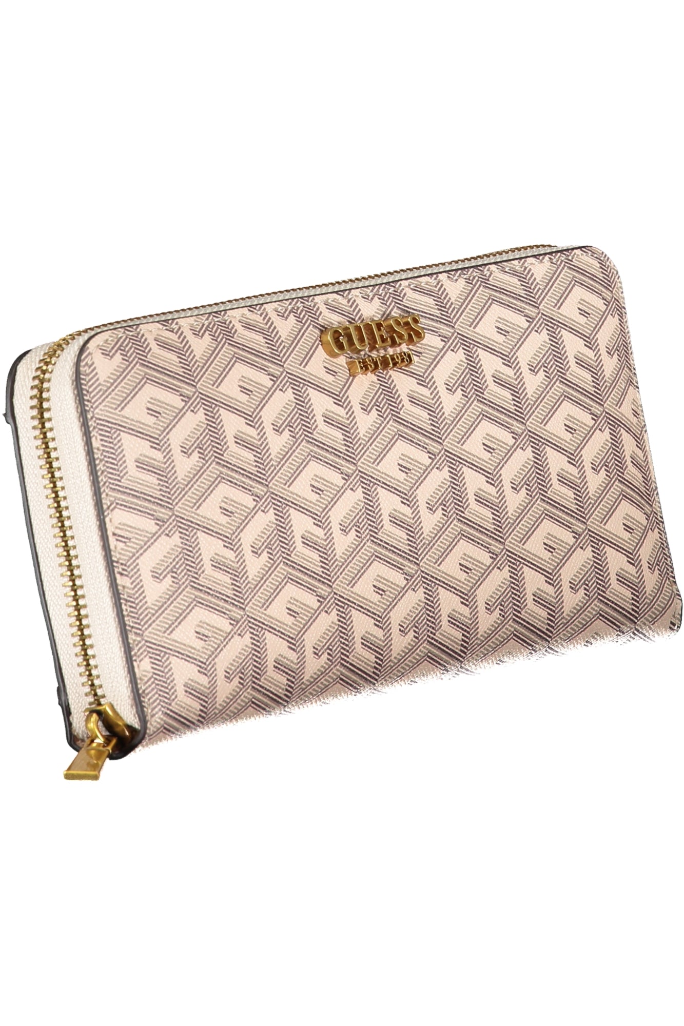 GC850046_BEESPRESSO – Beige Damen-Geldbörse mit Reißverschluss und abnehmbarem Zipper – Größe: UNI – Farbe: Beige