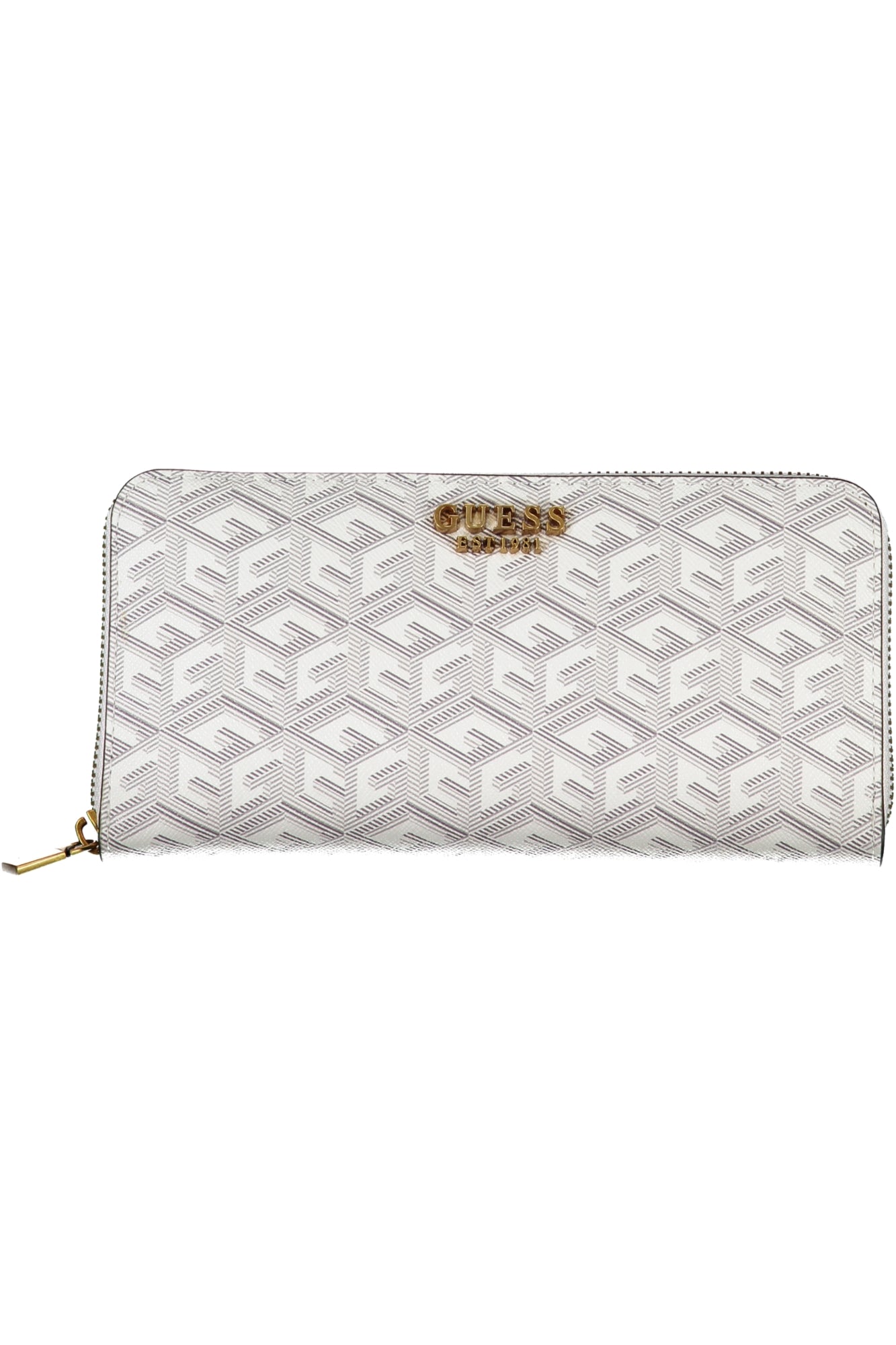 GC850046_BISTONELOG – Eleganter Damen-Geldbeutel: Weiß, viele Fächer, Reißverschluss – Größe: UNI – Farbe: Bianco