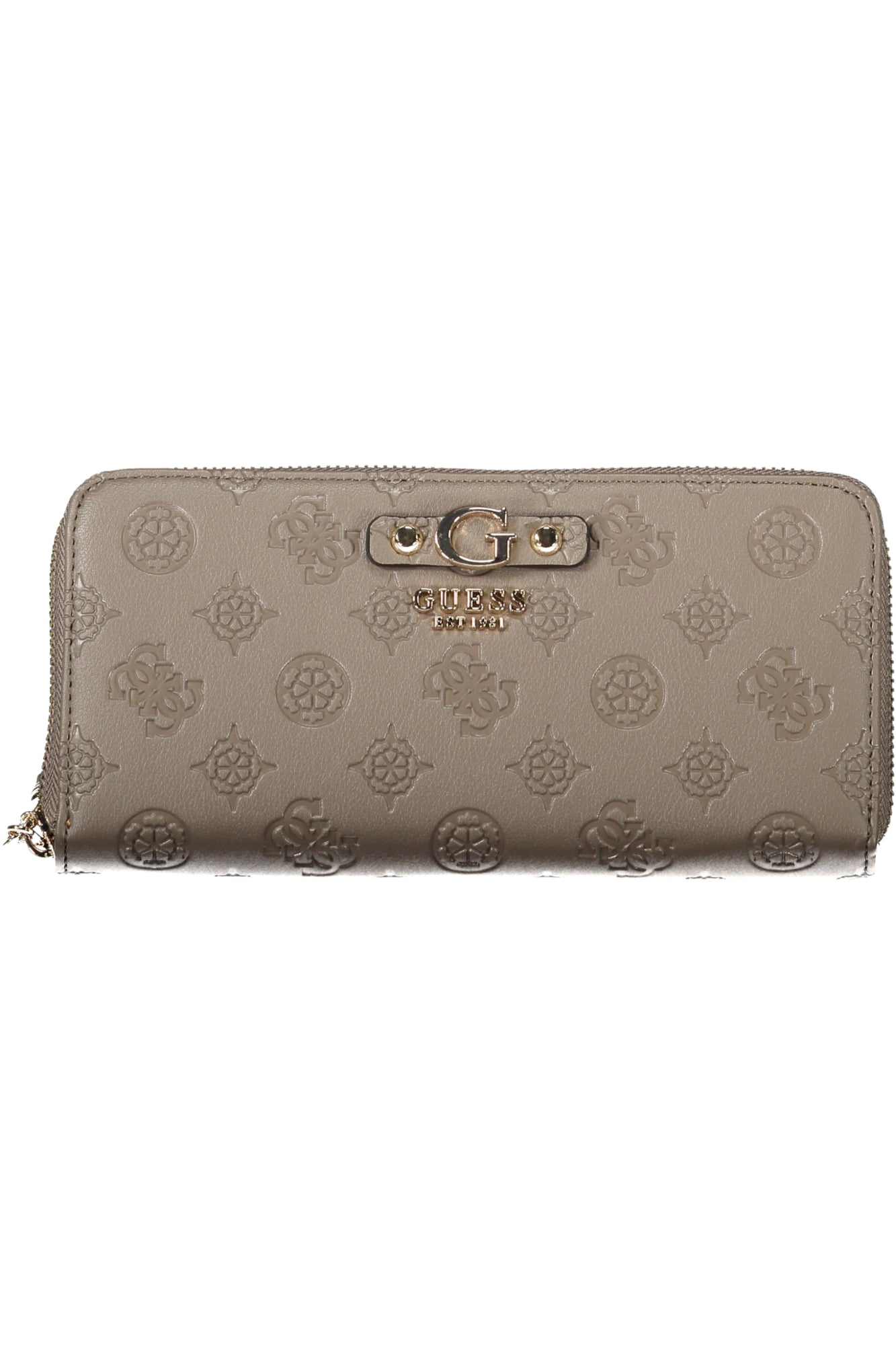 PD9529146_MADKTAUP – Elegante Damen Geldbörse in Braun mit Kontrastdetails und Logo – Größe: UNI – Farbe: Marrone