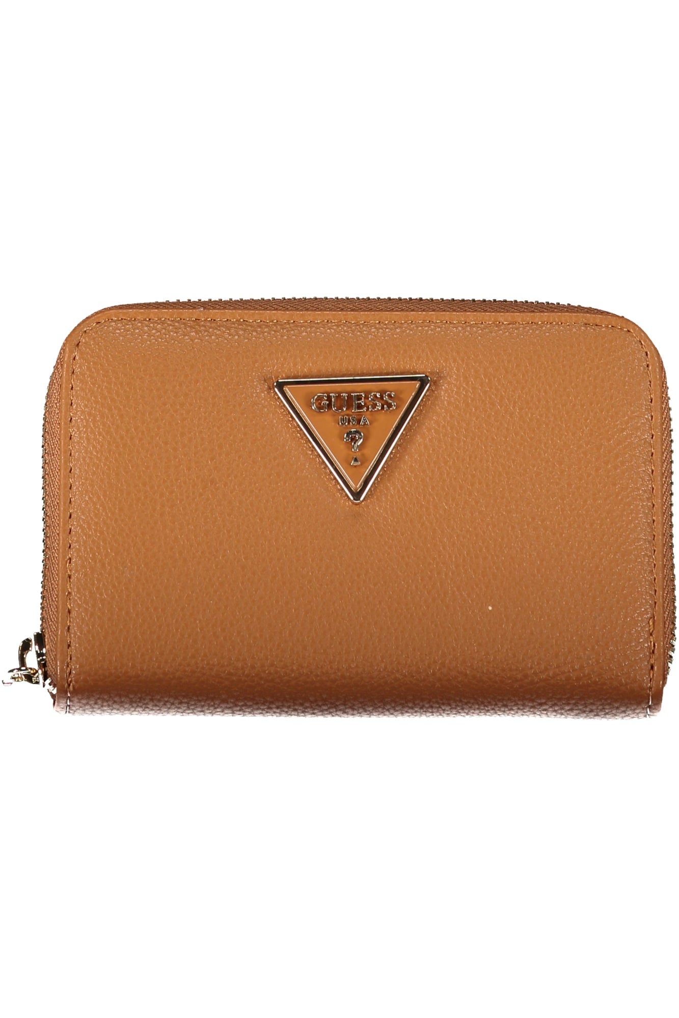 BG877840_MACOGNAC – Braune Damen-Geldbörse mit Reißverschluss und Logo - Viel Platz – Größe: UNI – Farbe: Marrone