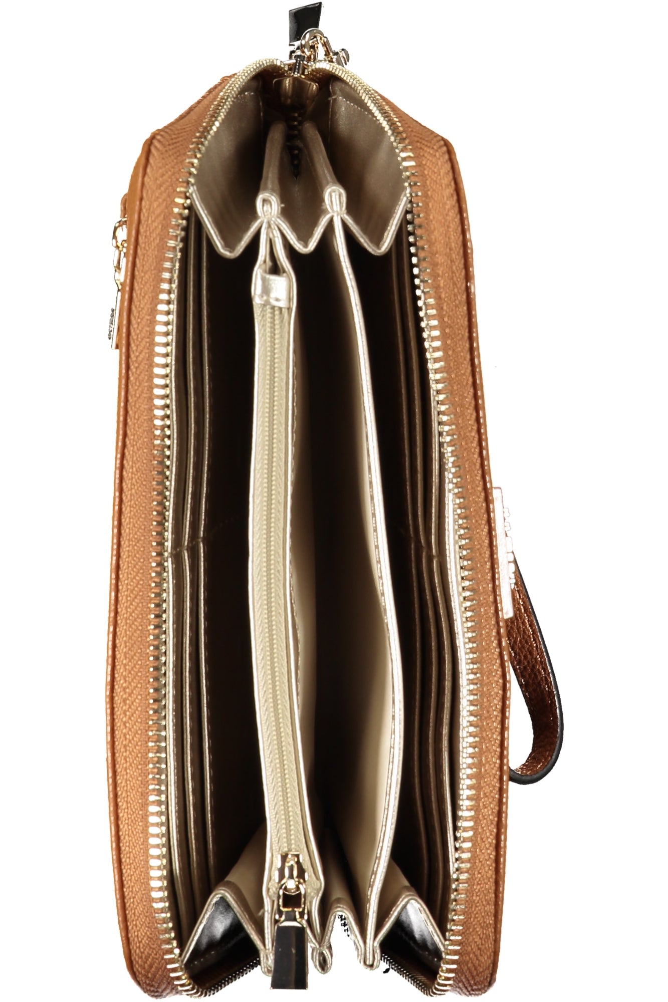 BG877846_MACOGNAC – Damen-Geldbörse Braun: Praktisch mit 5 Fächern & Reißverschluss – Größe: UNI – Farbe: Marrone