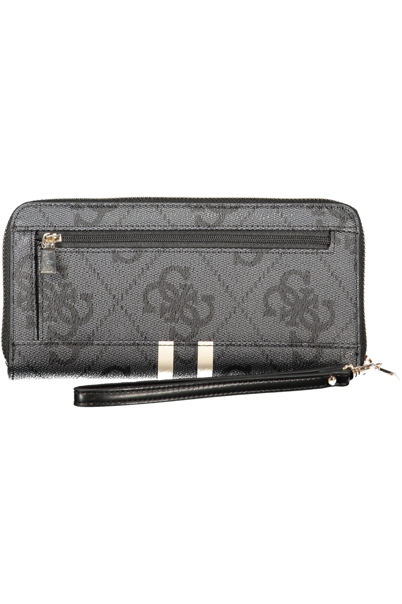 OS7459146_NECOALL – Damen Brieftasche Schwarz mit Reißverschluss & abnehmbarem Band – Größe: UNI – Farbe: Nero