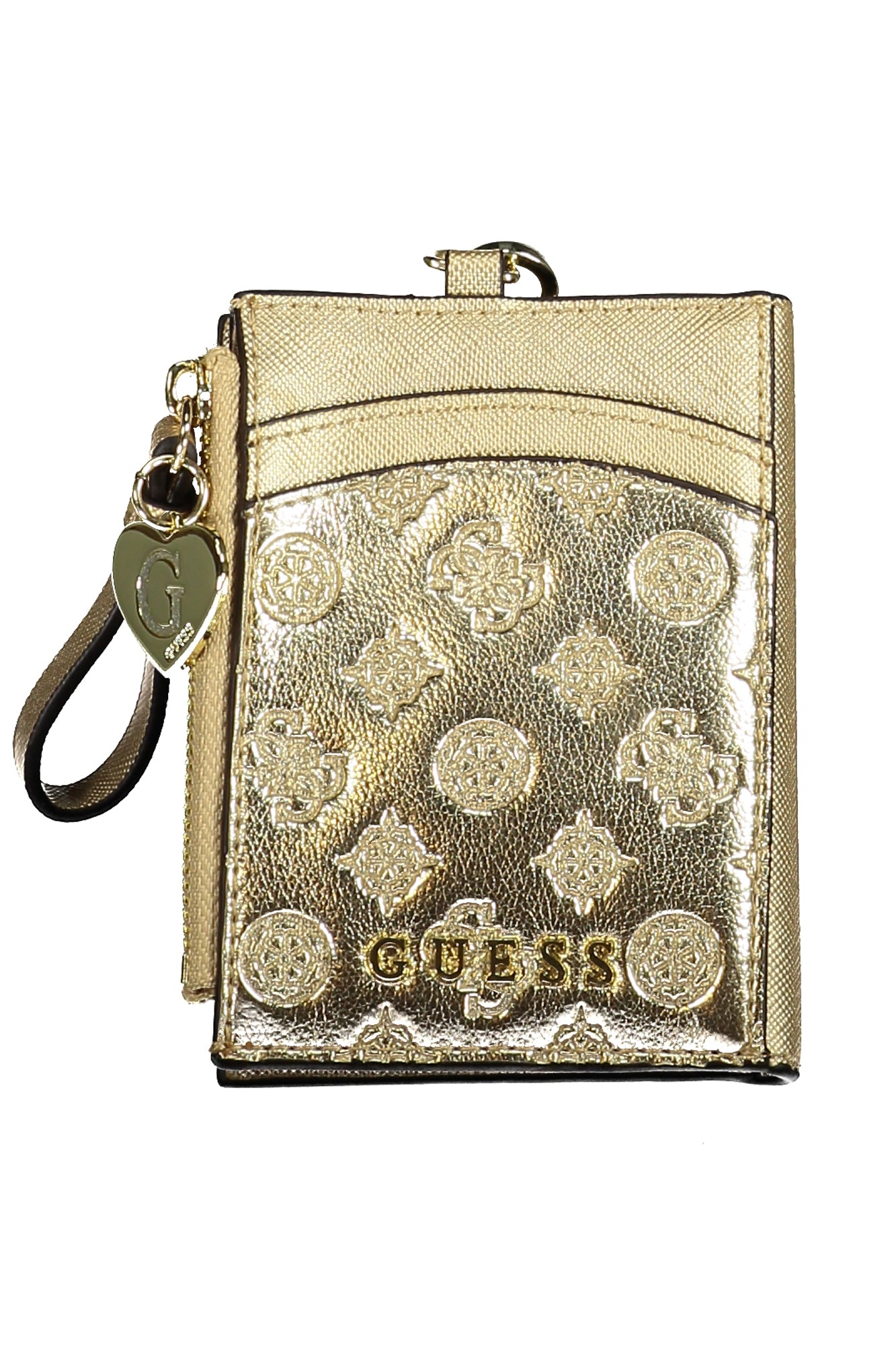 RW7366P0301_ORGOL – Damen Geldbörse Gold: Doppelfach, Kontraste, abnehmbare Zuglasche – Größe: UNI – Farbe: Oro