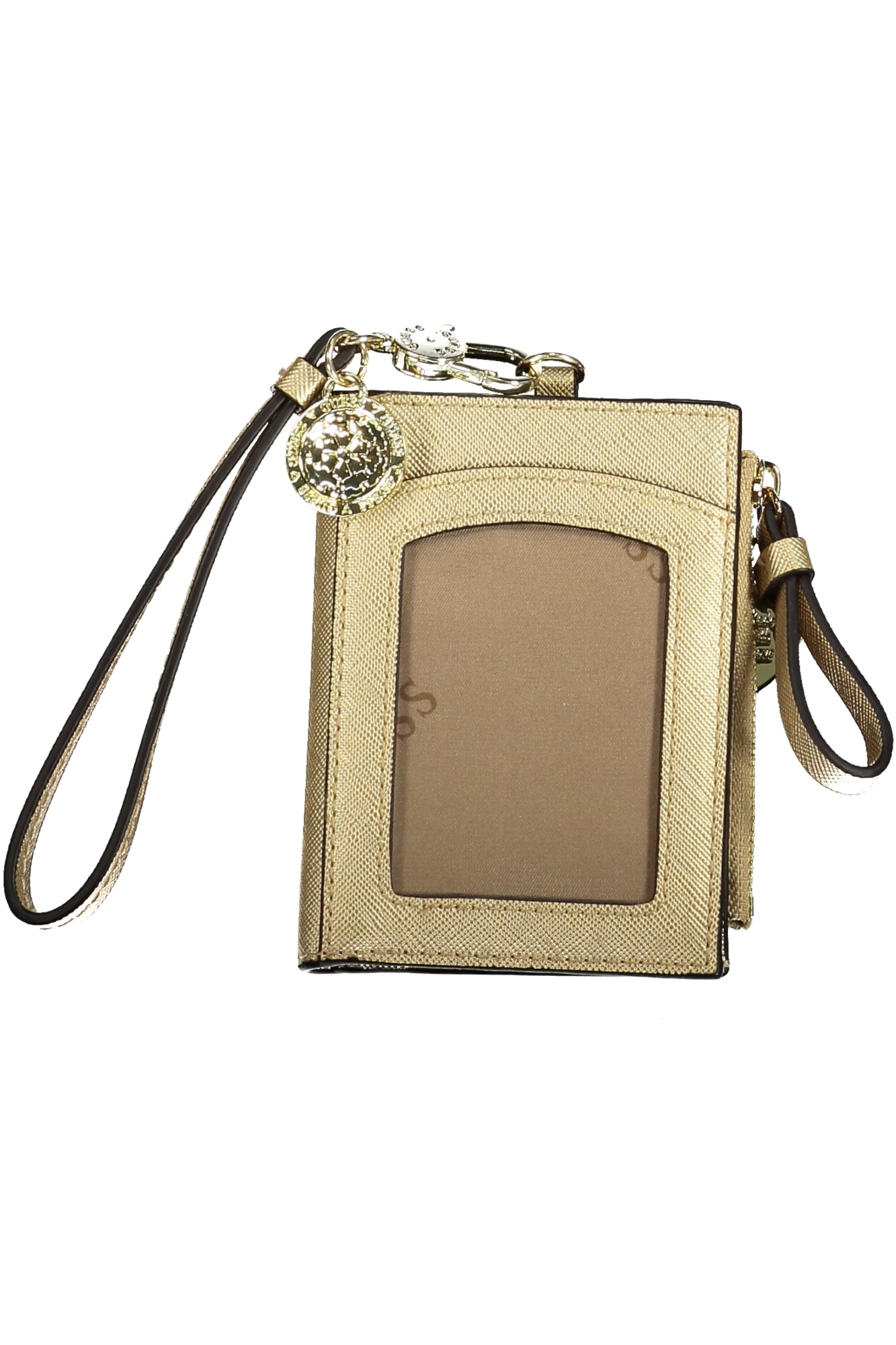 RW7366P0301_ORGOL – Damen Geldbörse Gold: Doppelfach, Kontraste, abnehmbare Zuglasche – Größe: UNI – Farbe: Oro