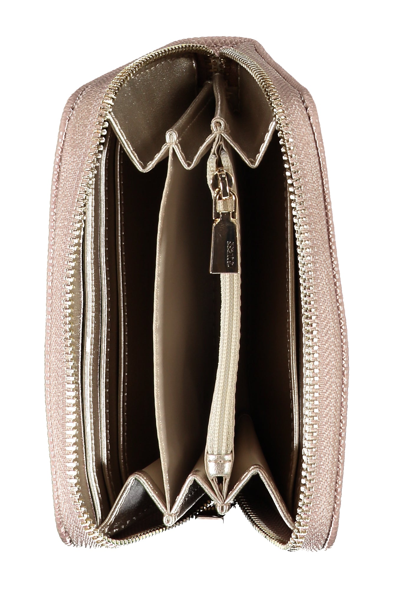 ZG850040_RSROSEWOOD – Rosa Damen-Geldbörse mit Reißverschluss – Stilvolle Fächer & Münzfach – Größe: UNI – Farbe: Rosa