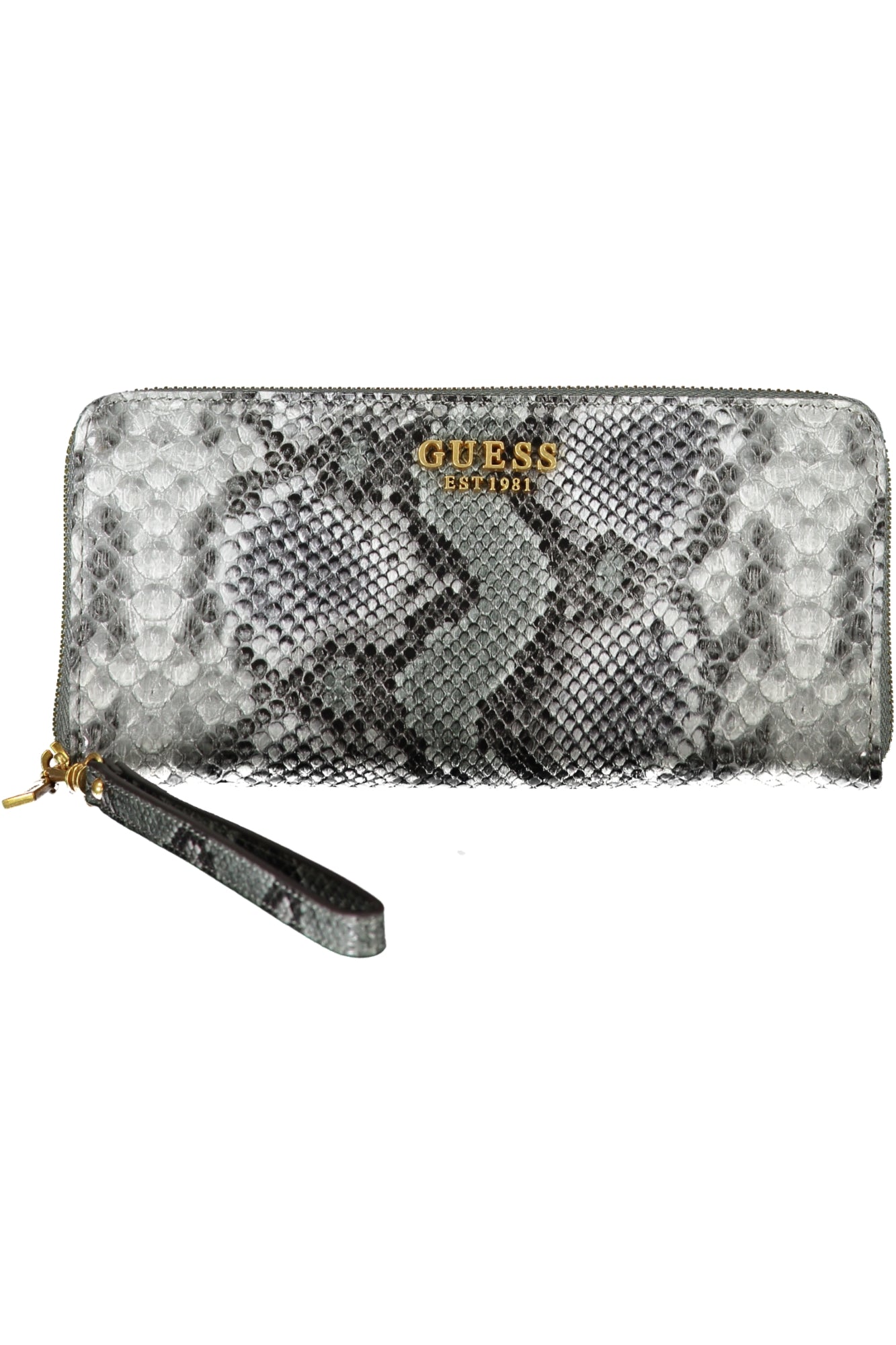 KX850046_VESAGEMULT – Grüne Damengeldbörse mit Reißverschluss und kontrastreichen Details – Größe: UNI – Farbe: Verde