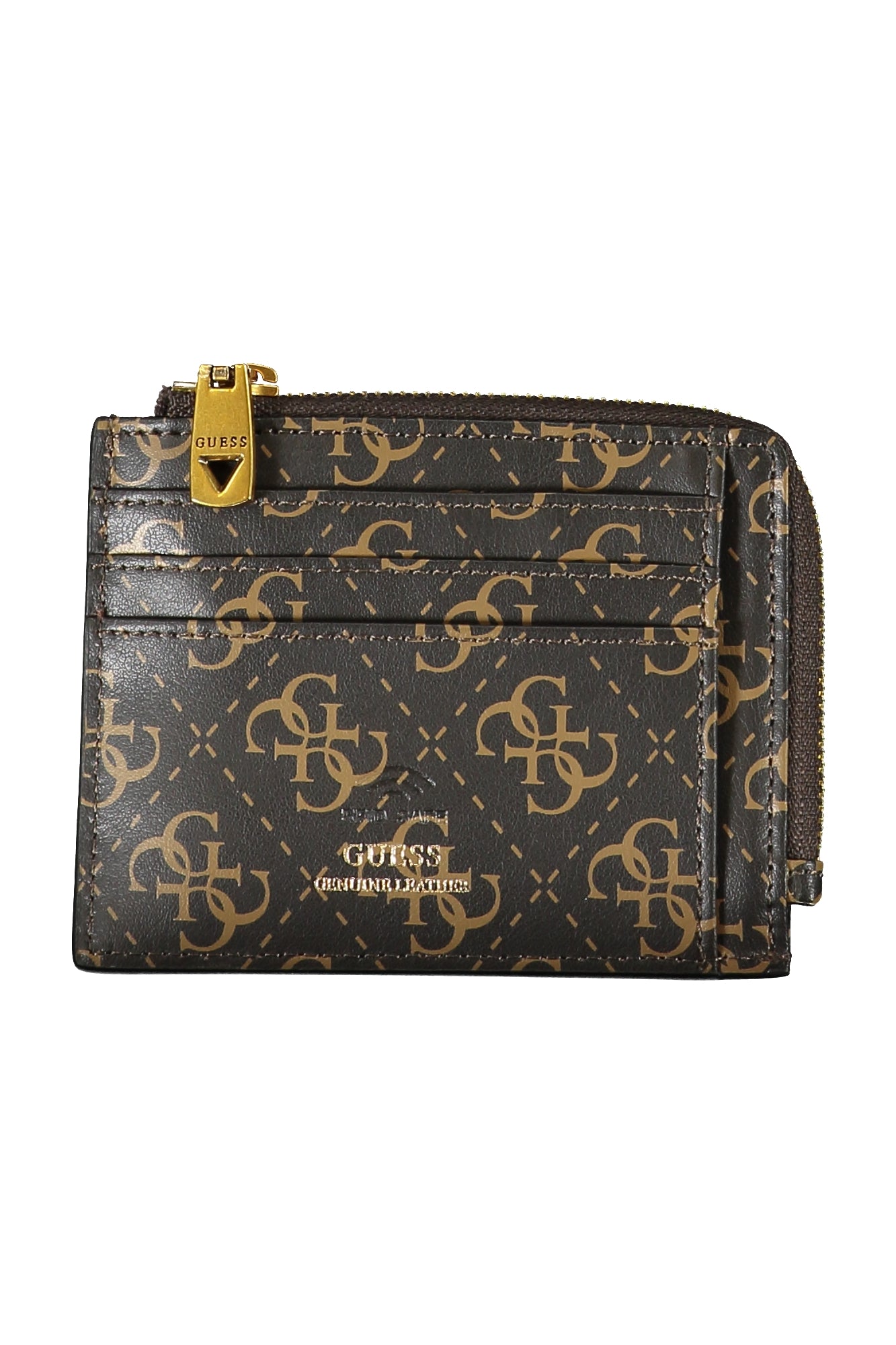 SMVELELEA75_MABOC – Stilvolle Herrenbrieftasche in Braun mit Reißverschluss und Kartenschlitzen – Größe: UNI – Farbe: Marrone