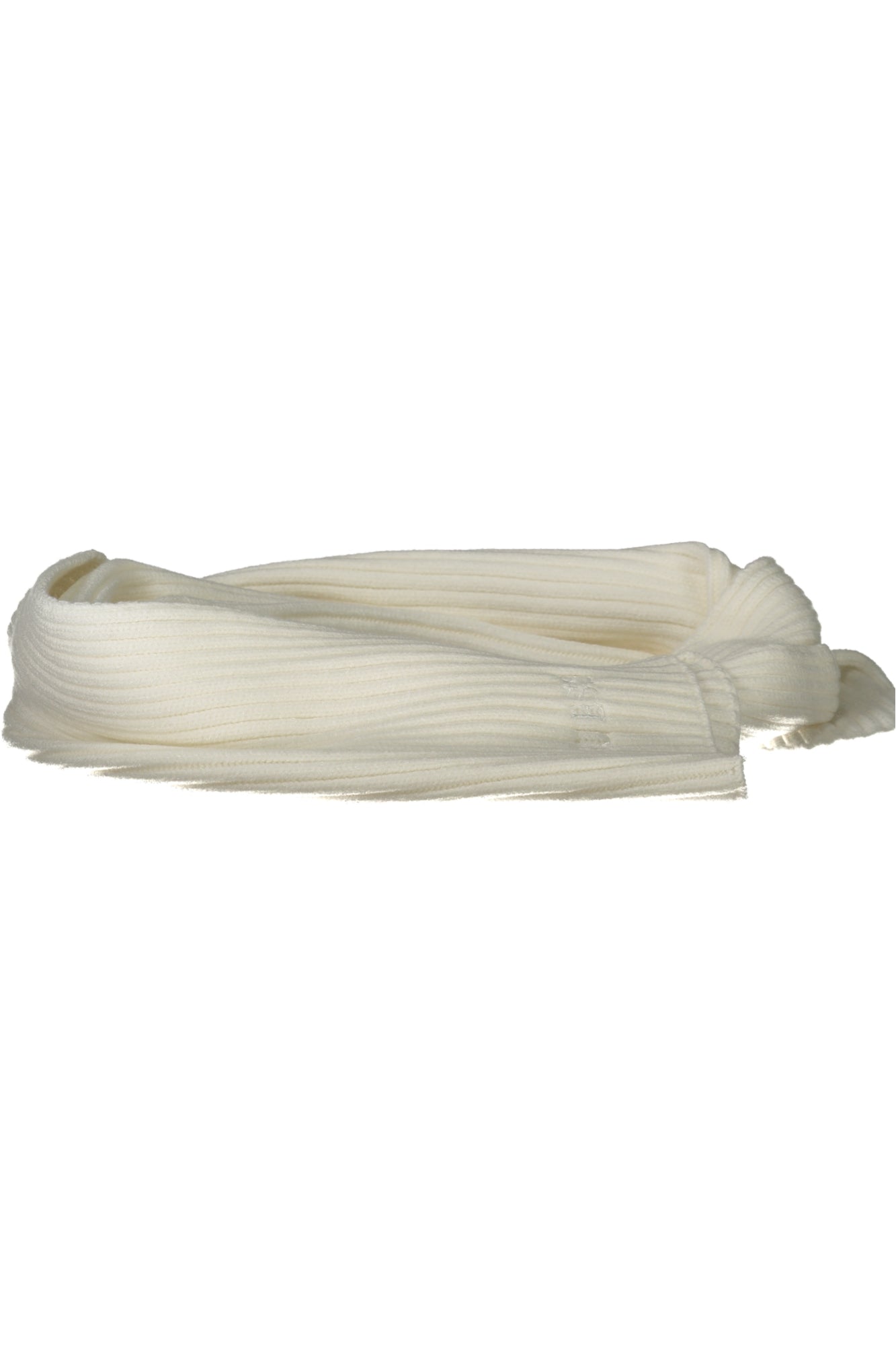 J4BZ02Z2QP0_BIG012 – Eleganter Damenschal Weiß mit Stickerei und Logo-Detail – Größe: S, M, L – Farbe: Bianco