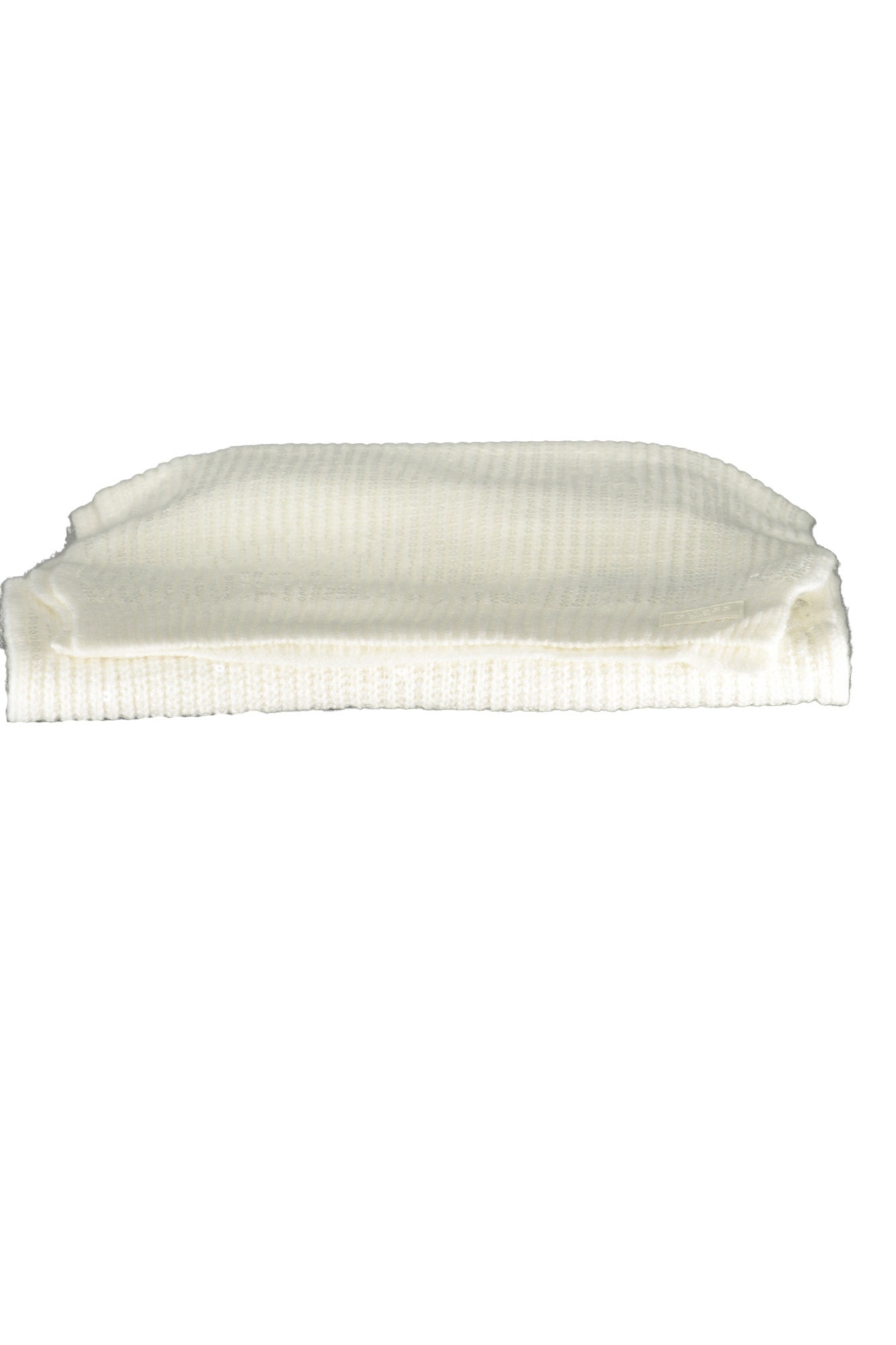 W4BZ27Z3J92_BIG012 – Eleganter weißer Damenschal mit Pailletten - Stilvolles Accessoire – Größe: UNI – Farbe: Bianco