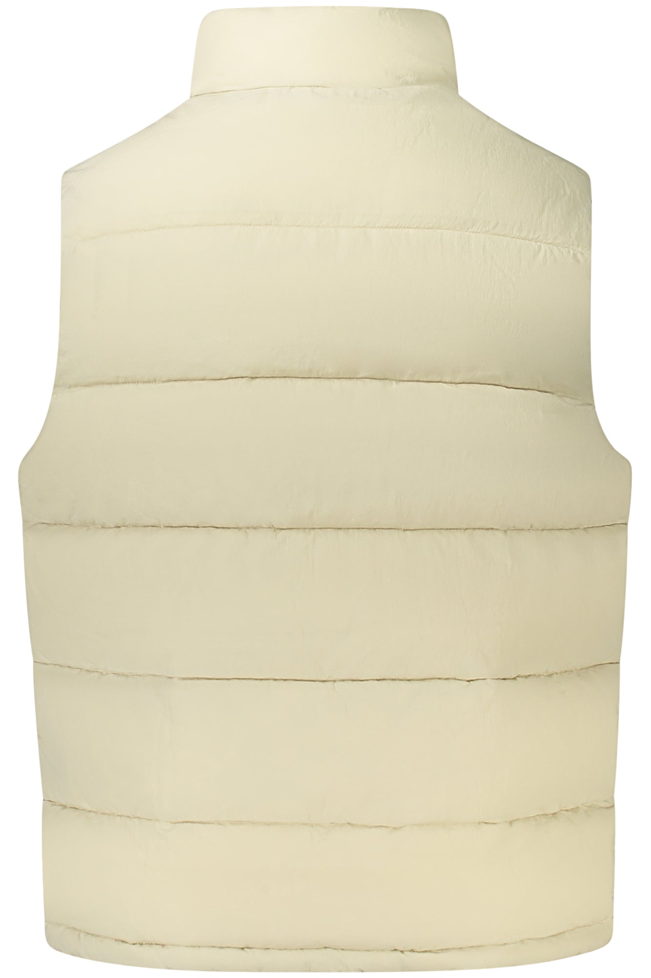 Z5RL00WGTN0_BEG9H6 – Ärmellose Herrenweste in Beige - Wasserabweisend mit Taschen – Größe: XS, S, M, L – Farbe: Beige