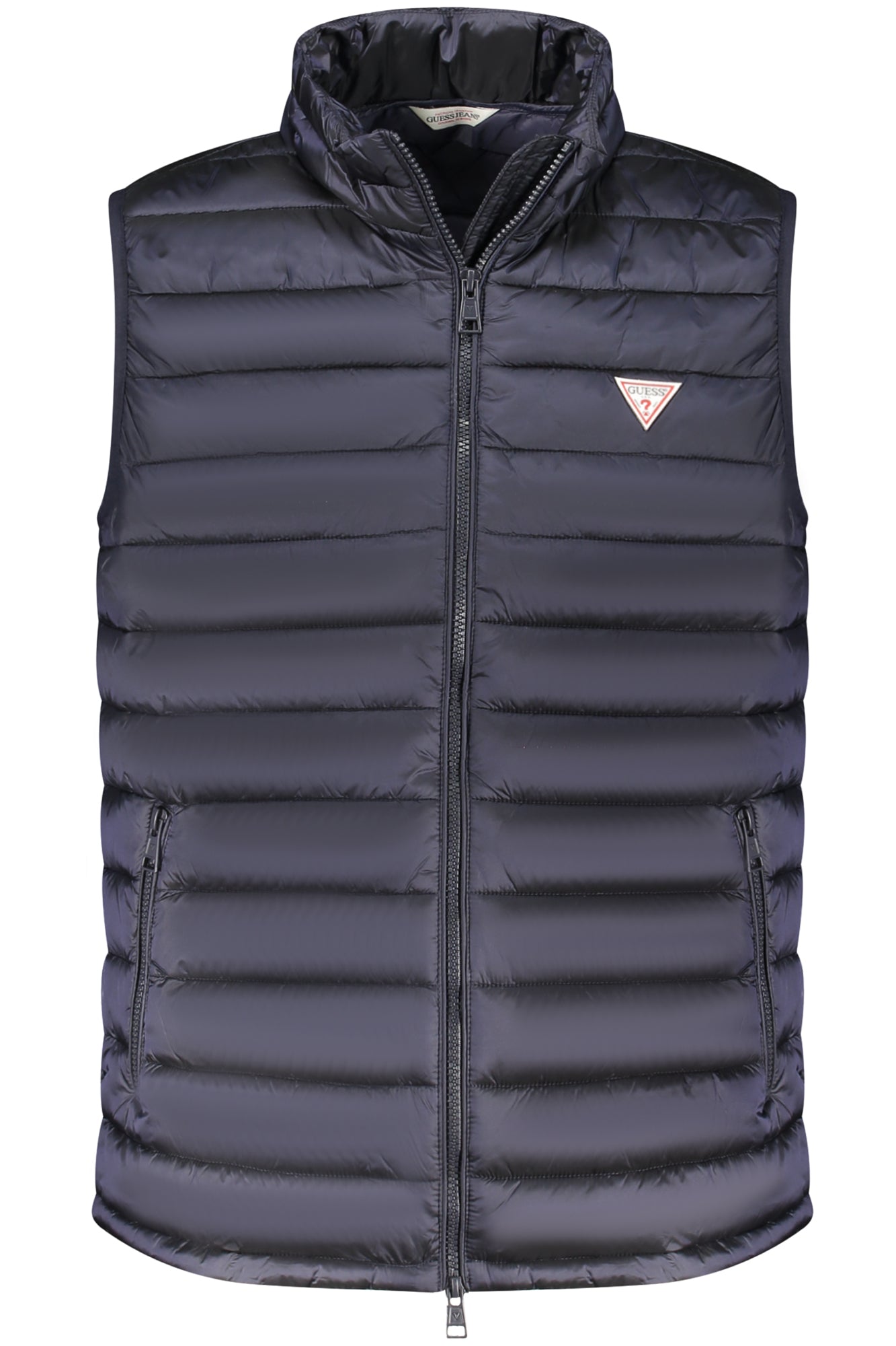 M5RN55WHAB2_BLA71W – Ärmelloses Herrenoberteil Blau mit Taschen aus recyceltem Polyester – Größe: S – Farbe: Blu