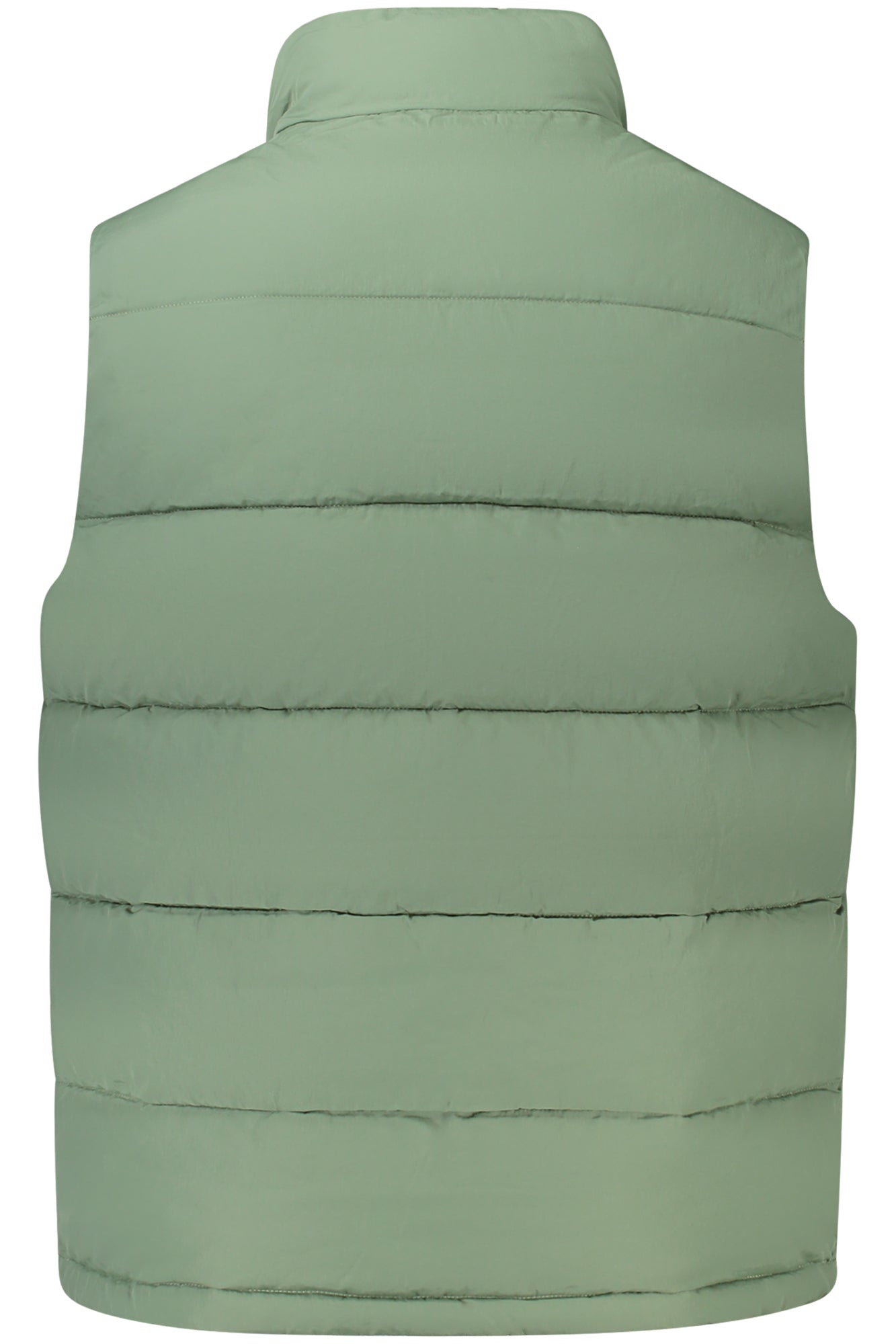 Z5RL00WGTN0_VEG8AW – Grüne Herrenweste: Ärmellos, wasserabweisend & praktische Taschen – Größe: S, M, L – Farbe: Verde