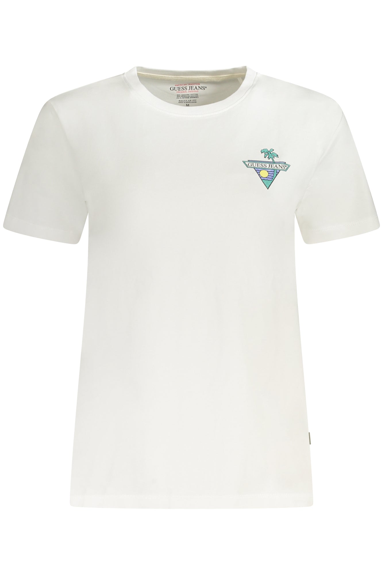 W5GI25J1314_BIG011 – Damen Kurzarm T-Shirt Weiß – Bio-Baumwolle & Logo-Druck – Größe: XS, S, M – Farbe: Bianco