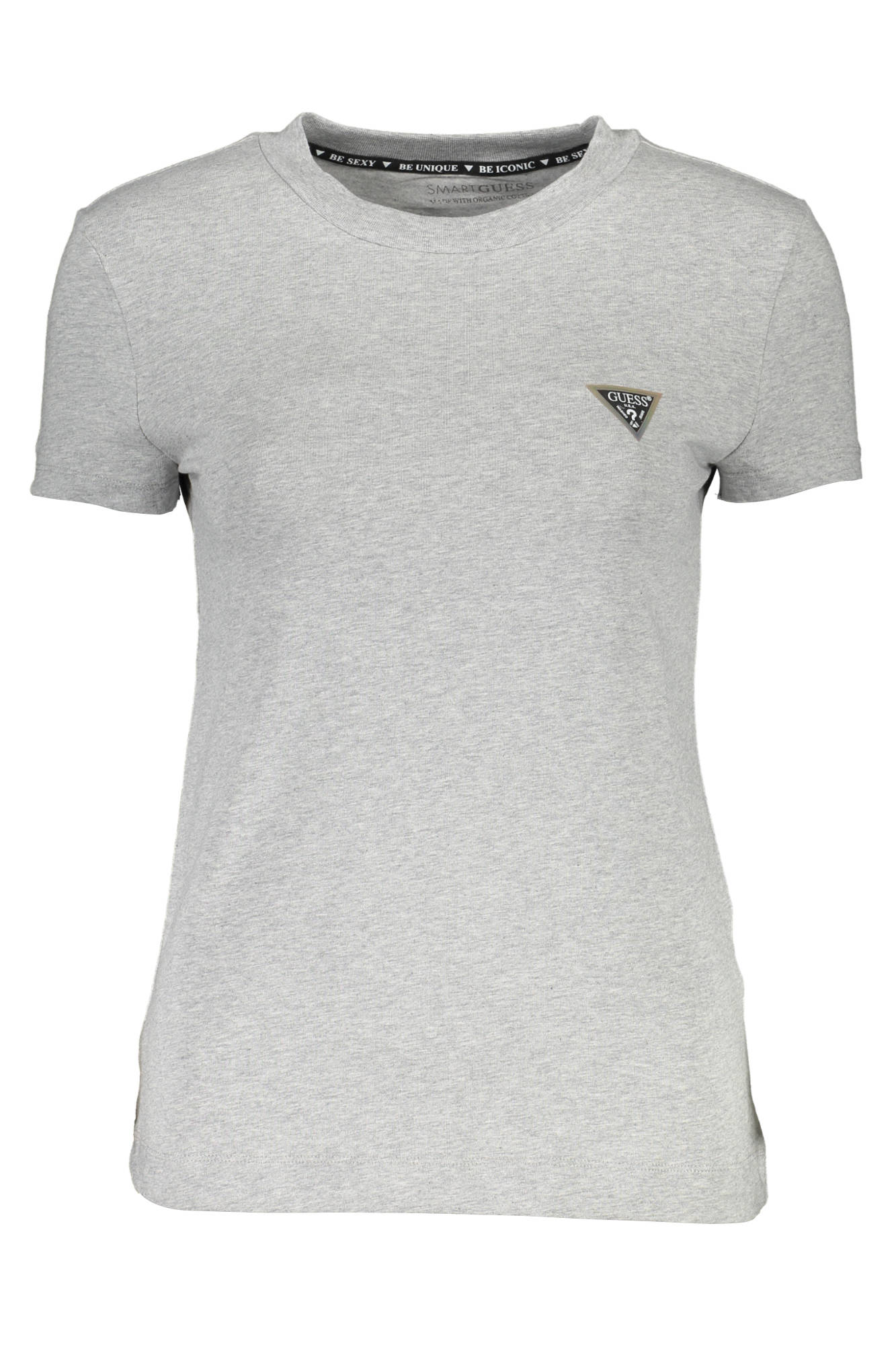 W1RI04J1311_GRIGIO_LMGY – Damen T-Shirt Grau mit Print & Logo – Kurzarm & Rundhals – Größe: XS, S, XL, L – Farbe: Grigio