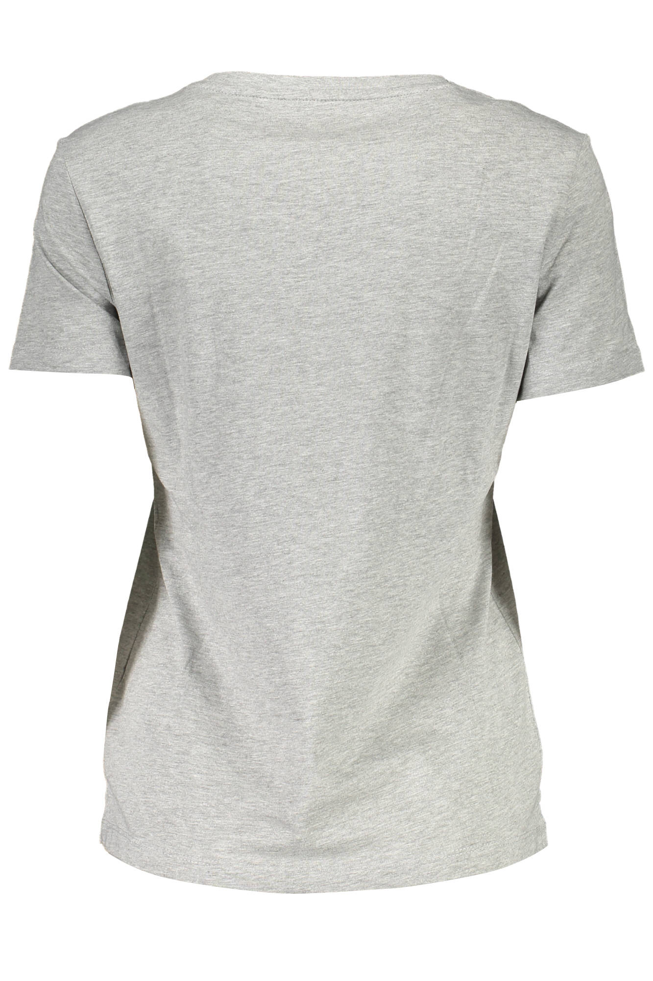 W1YI1BI3Z11_GRIGIO_LMGY – Damen T-Shirt Grau aus Bio-Baumwolle mit Logo und Rundhals – Größe: XS, S, L, XL – Farbe: Grigio