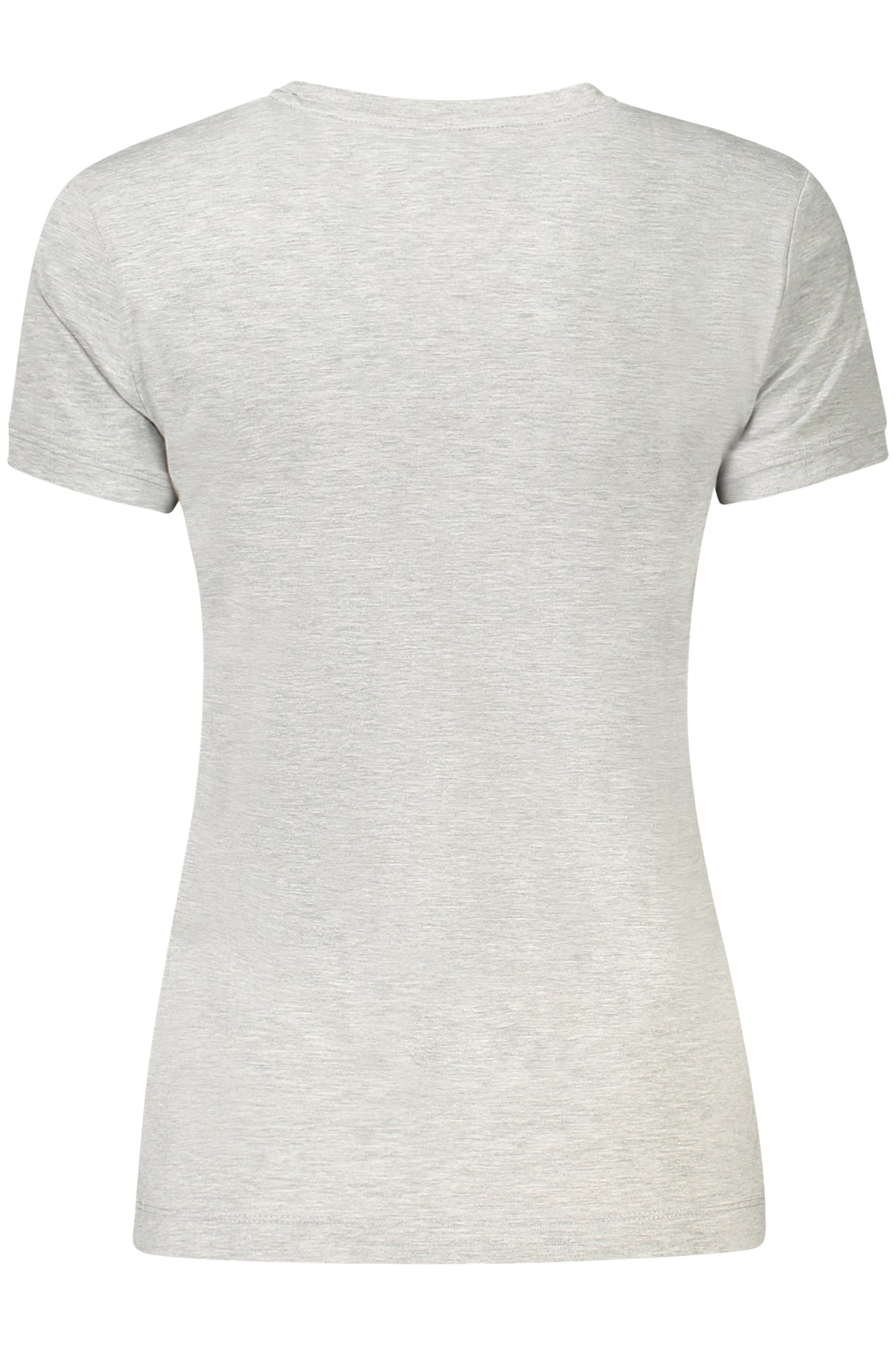 W2YI44J1314_GRLMGY – Stilvolles Damen T-Shirt Grau aus Bio-Baumwolle mit Logodetails – Größe: S, M, L, XL, 2XL – Farbe: Grigio
