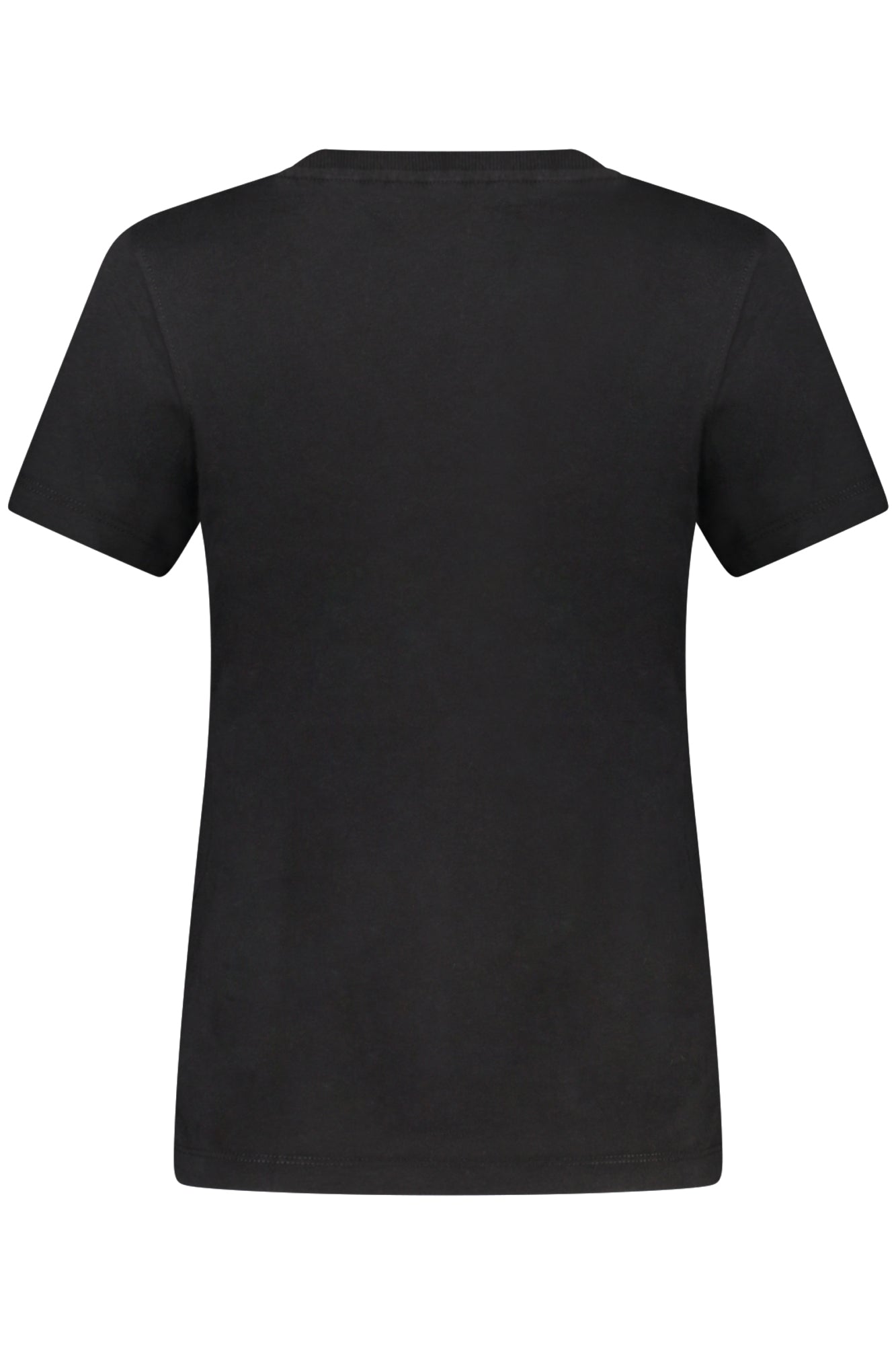 W4GI31I3Z14_NEJBLK – Damen Kurzarm T-Shirt Schwarz mit Stickerei und Pailletten-Details – Größe: XS, S – Farbe: Nero
