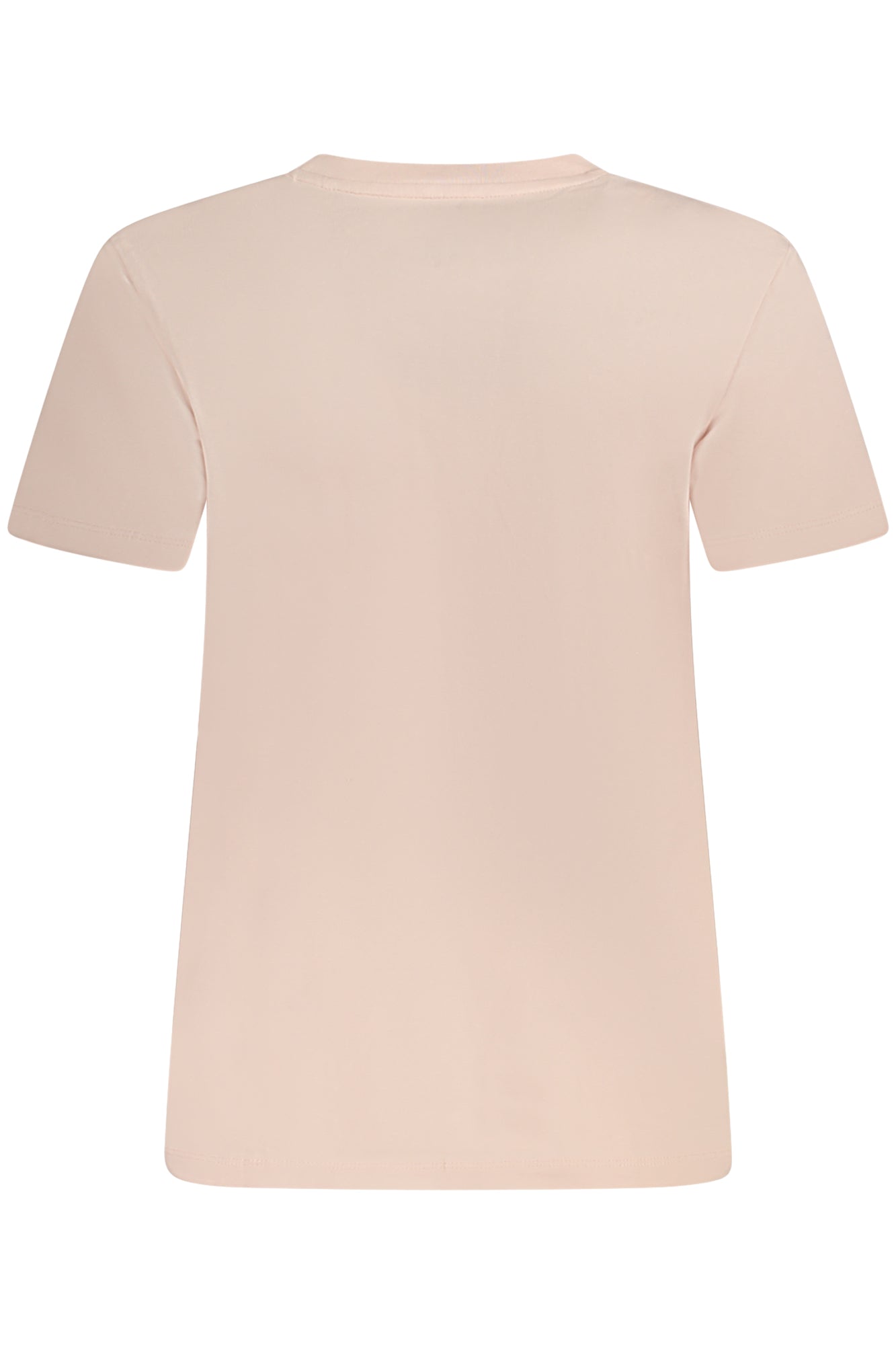 W5GI25J1314_RSG6R4 – Damen Kurzarm-Shirt in Rosa aus Bio-Baumwolle mit Logo-Print – Größe: XS, S, M – Farbe: Rosa