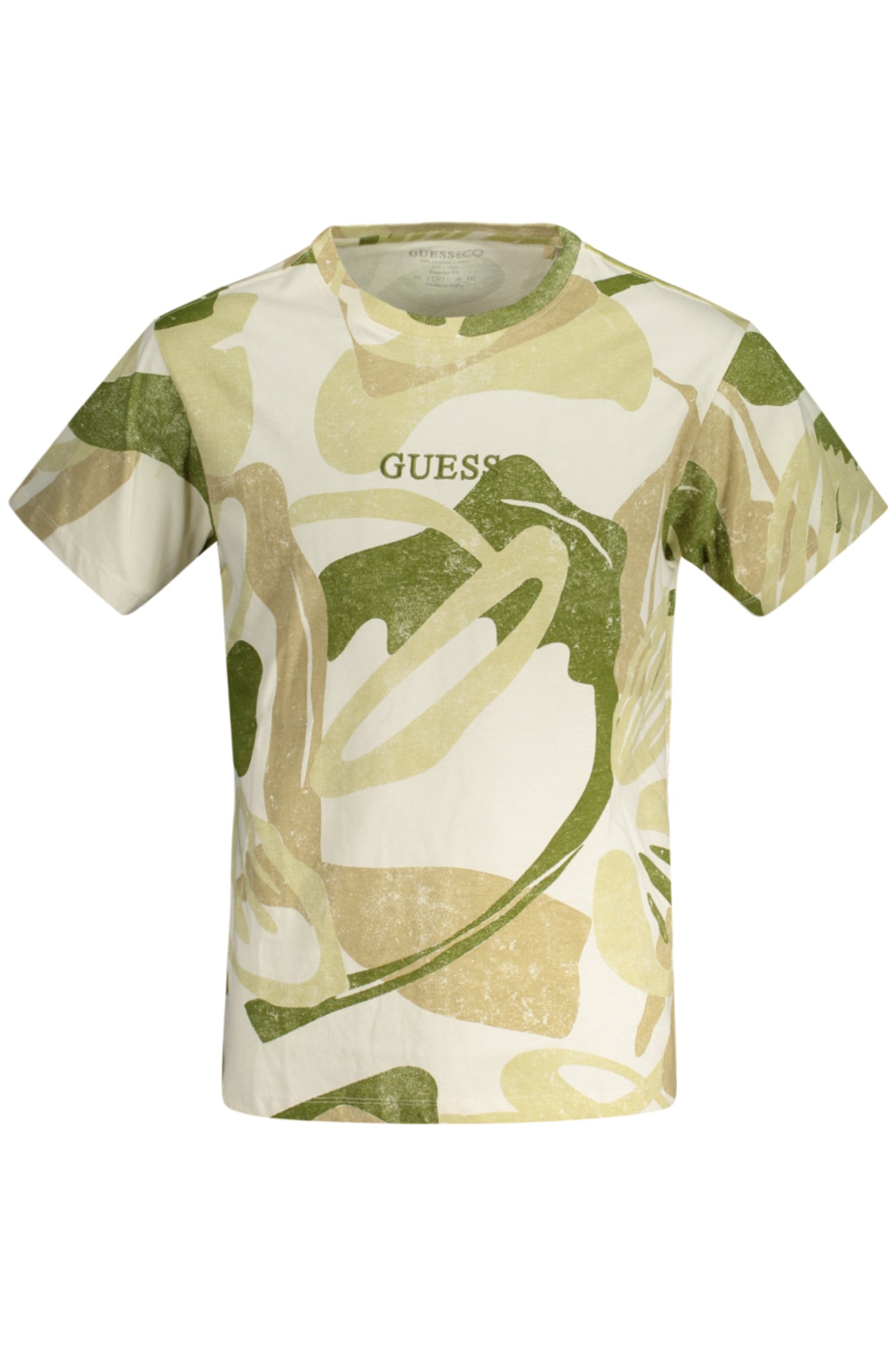 M4GI13I3Z14_BEP8DT – Herren T-Shirt Beige: Kurzarm, Bio-Baumwolle, mit Stickerei – Größe: S, M, L, XL – Farbe: Beige