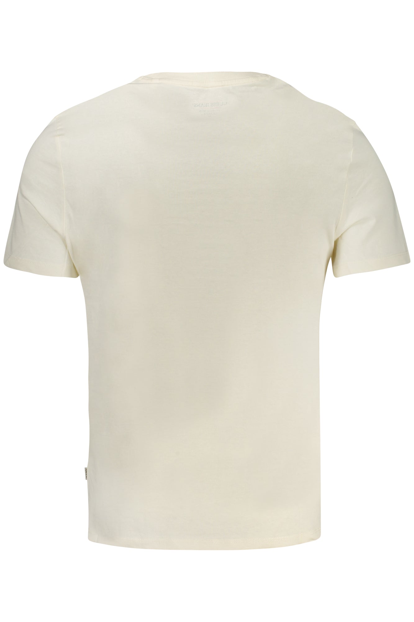 M4BI76K8HM0_BEG053 – Herren Kurzarm-T-Shirt Beige Slim Fit Rundhals Bio-Baumwolle – Größe: S, L, M – Farbe: Beige