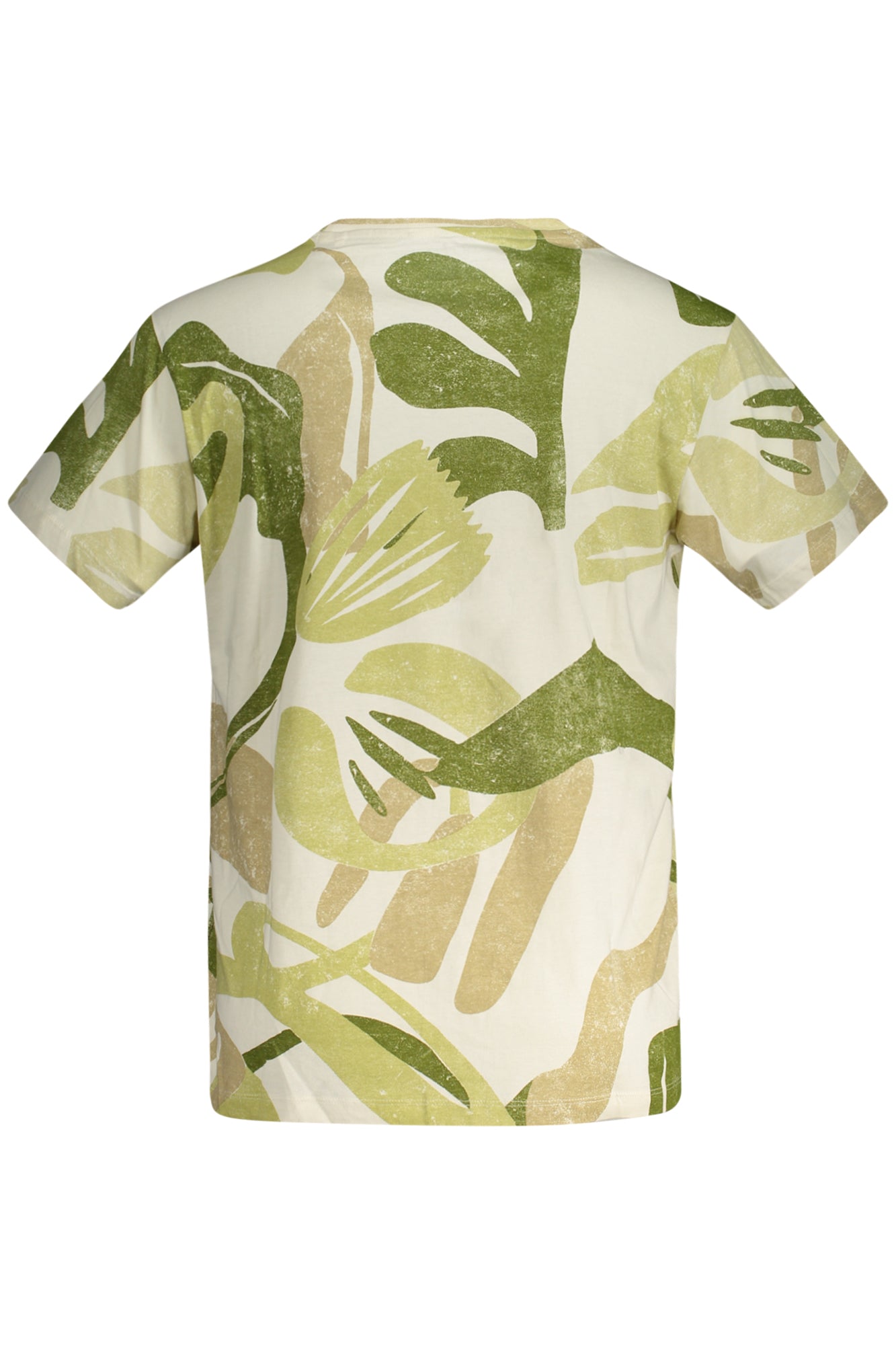 M4GI13I3Z14_BEP8DT – Herren T-Shirt Beige: Kurzarm, Bio-Baumwolle, mit Stickerei – Größe: S, M, L, XL – Farbe: Beige