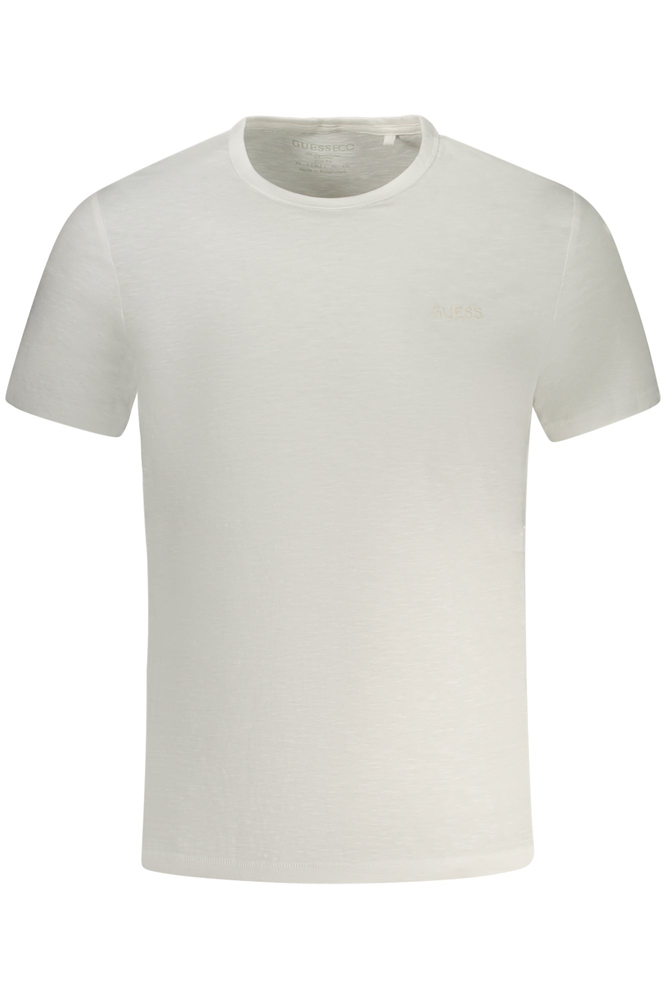 M5RI06K6XN4_BIG011 – Herren T-Shirt Kurzarm in Weiß – Slim Fit mit Logo-Stickerei – Größe: S, M, L, XL – Farbe: Bianco